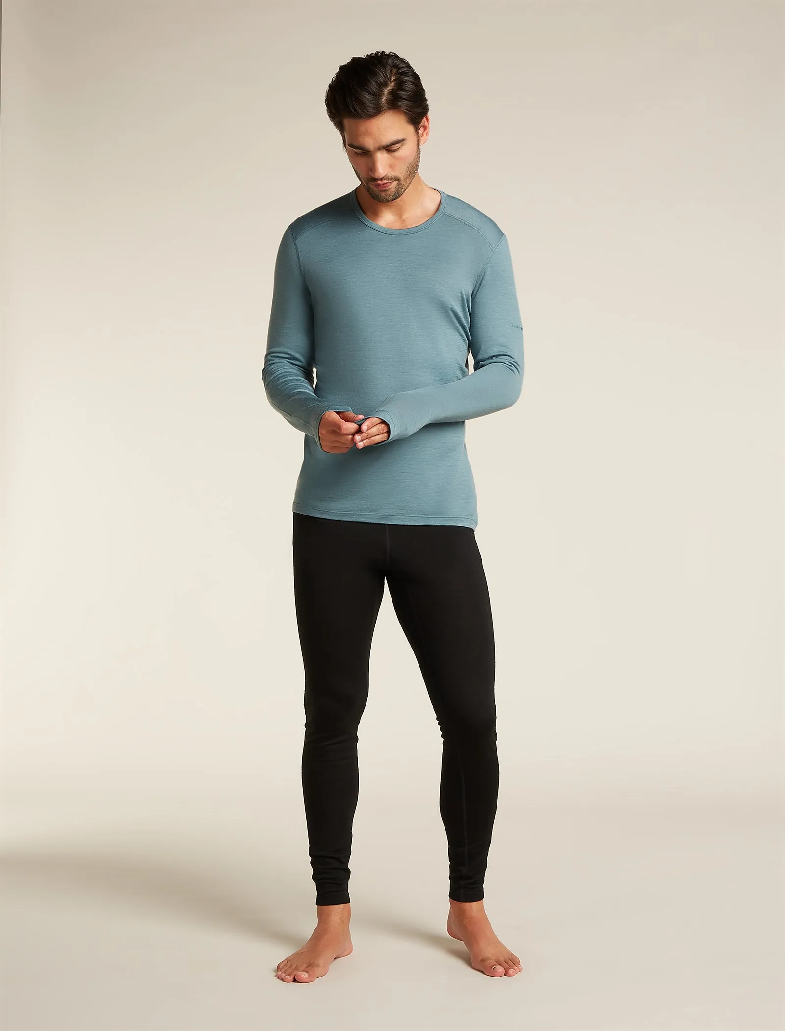 Men's Merino 200 Oasis Long Sleeve Crewe Thermal Top sold by Icebreaker product image thumbnail 3