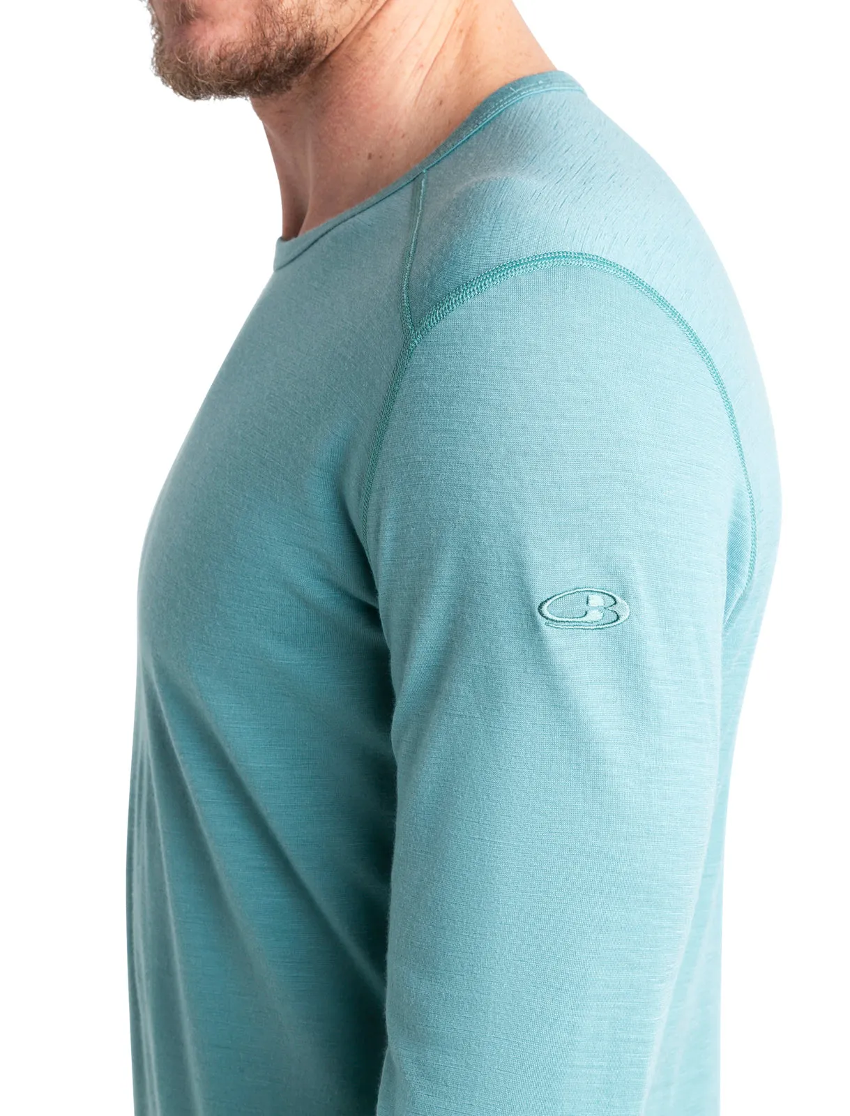 Men's Merino 200 Oasis Long Sleeve Crewe Thermal Top sold by Icebreaker product image thumbnail 4