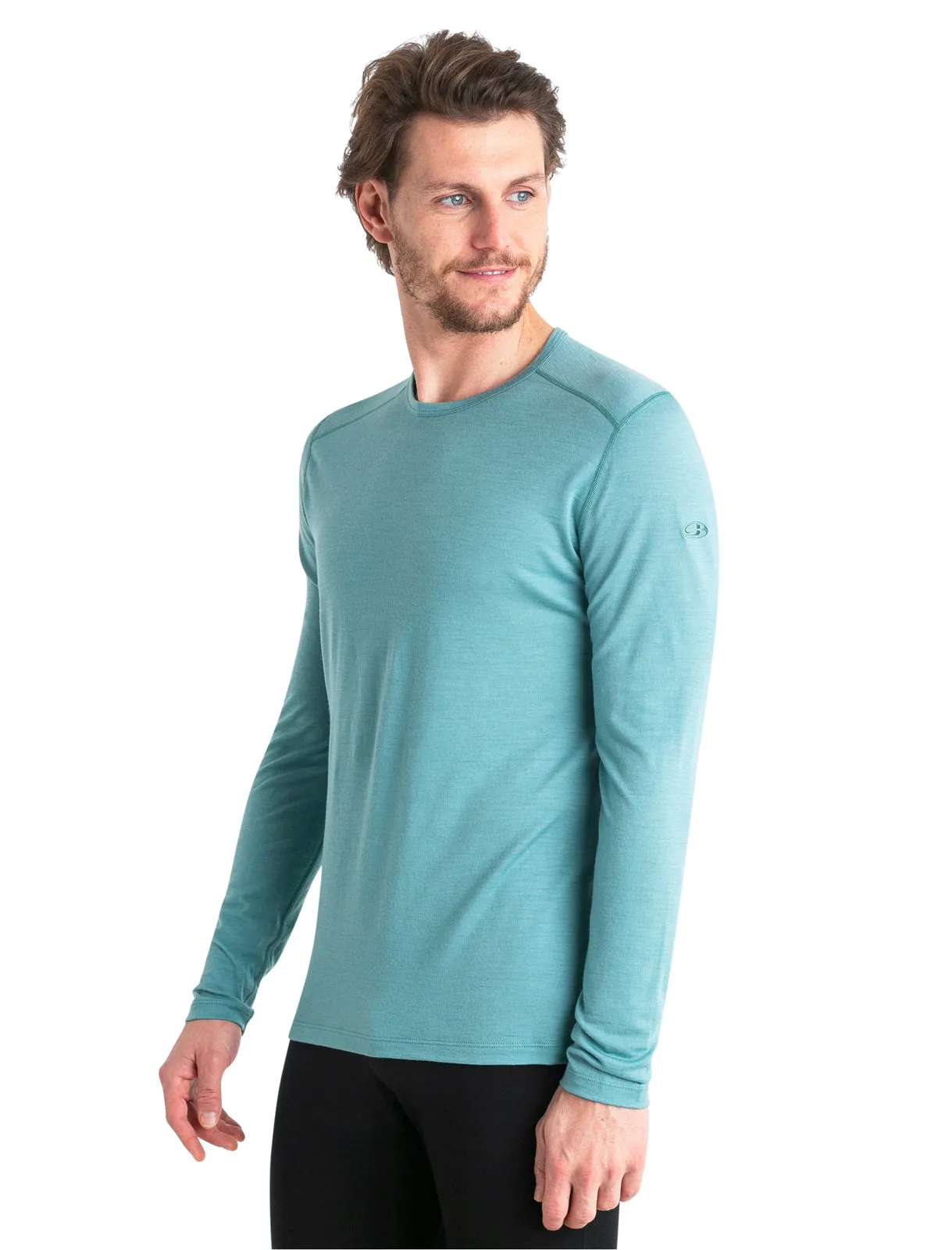 Men's Merino 200 Oasis Long Sleeve Crewe Thermal Top sold by Icebreaker product image thumbnail 5