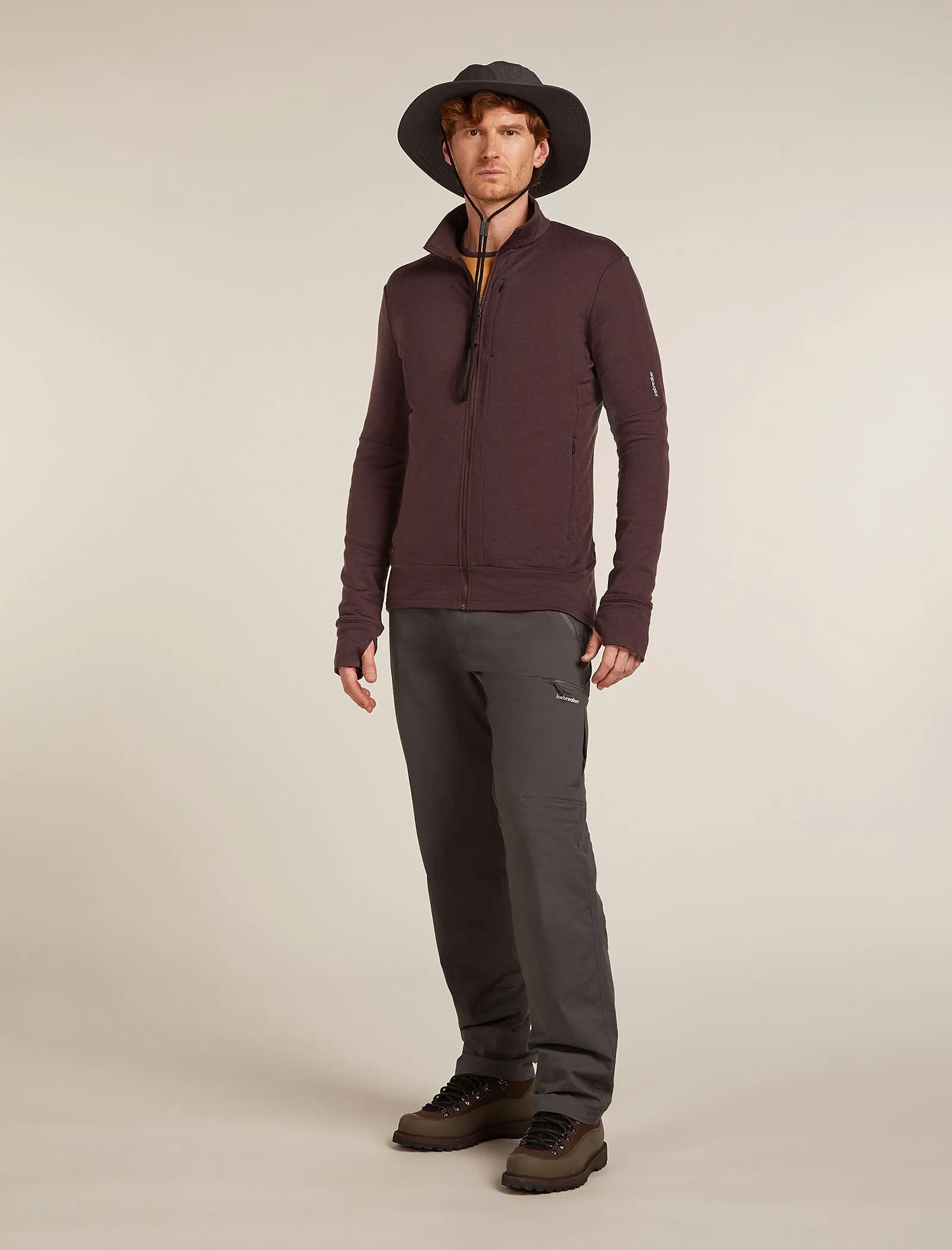 Men's Merino 260 Quantum Long Sleeve Zip Jacket sold by Icebreaker product image thumbnail 4