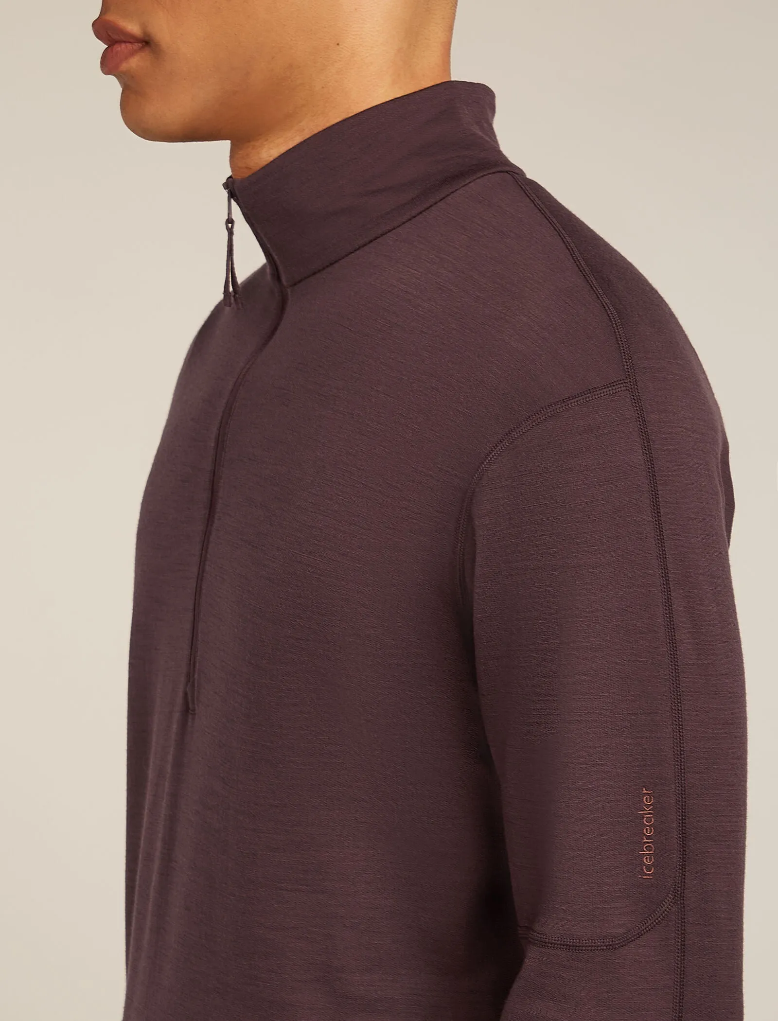 Men's Merino 360 Realfleece™ Elemental Long Sleeve Half Zip Top sold by Icebreaker product image thumbnail 5