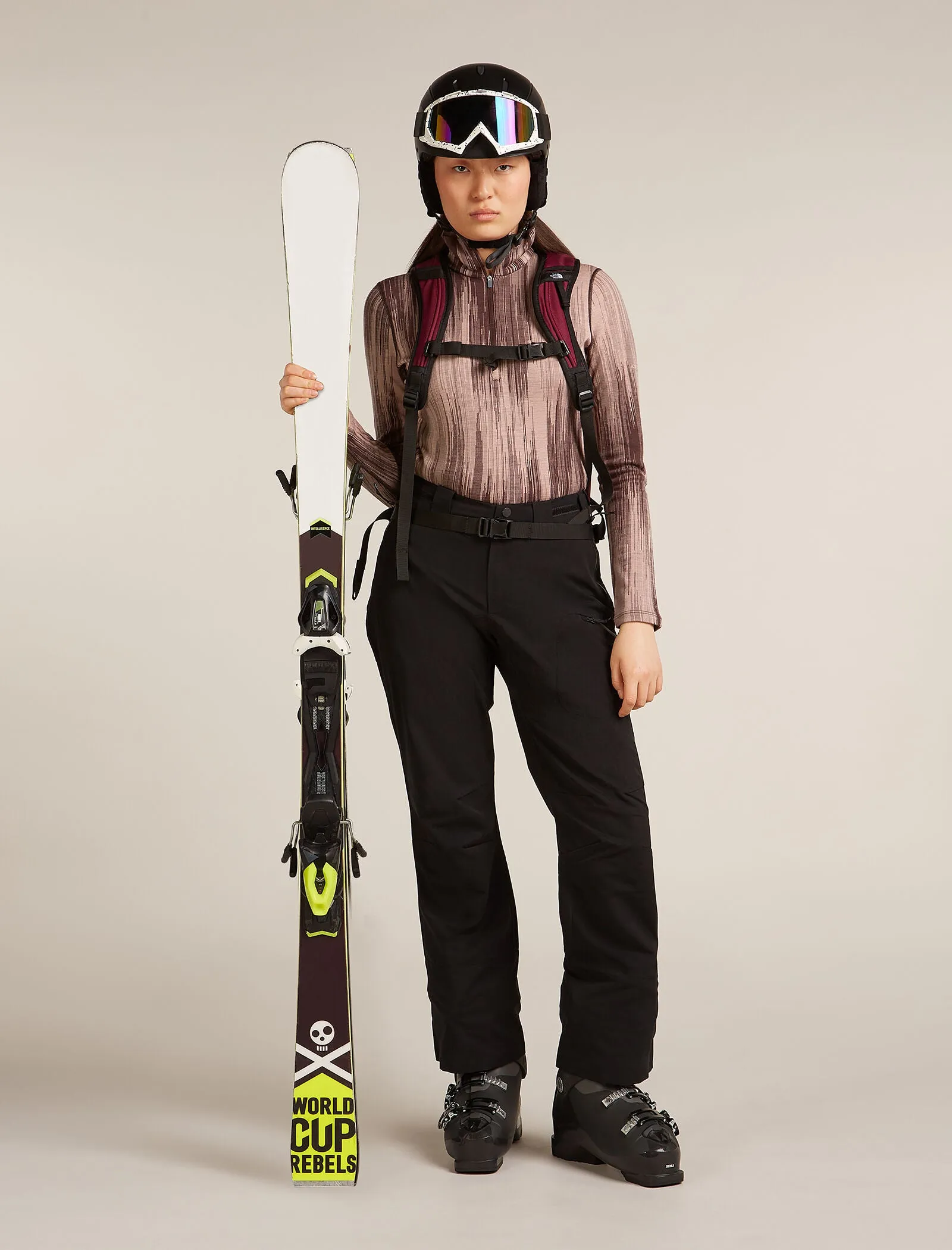 Women's Merino 260 Tech Vertex Long Sleeve Half Zip Thermal Top Peak sold by Icebreaker product image thumbnail 4