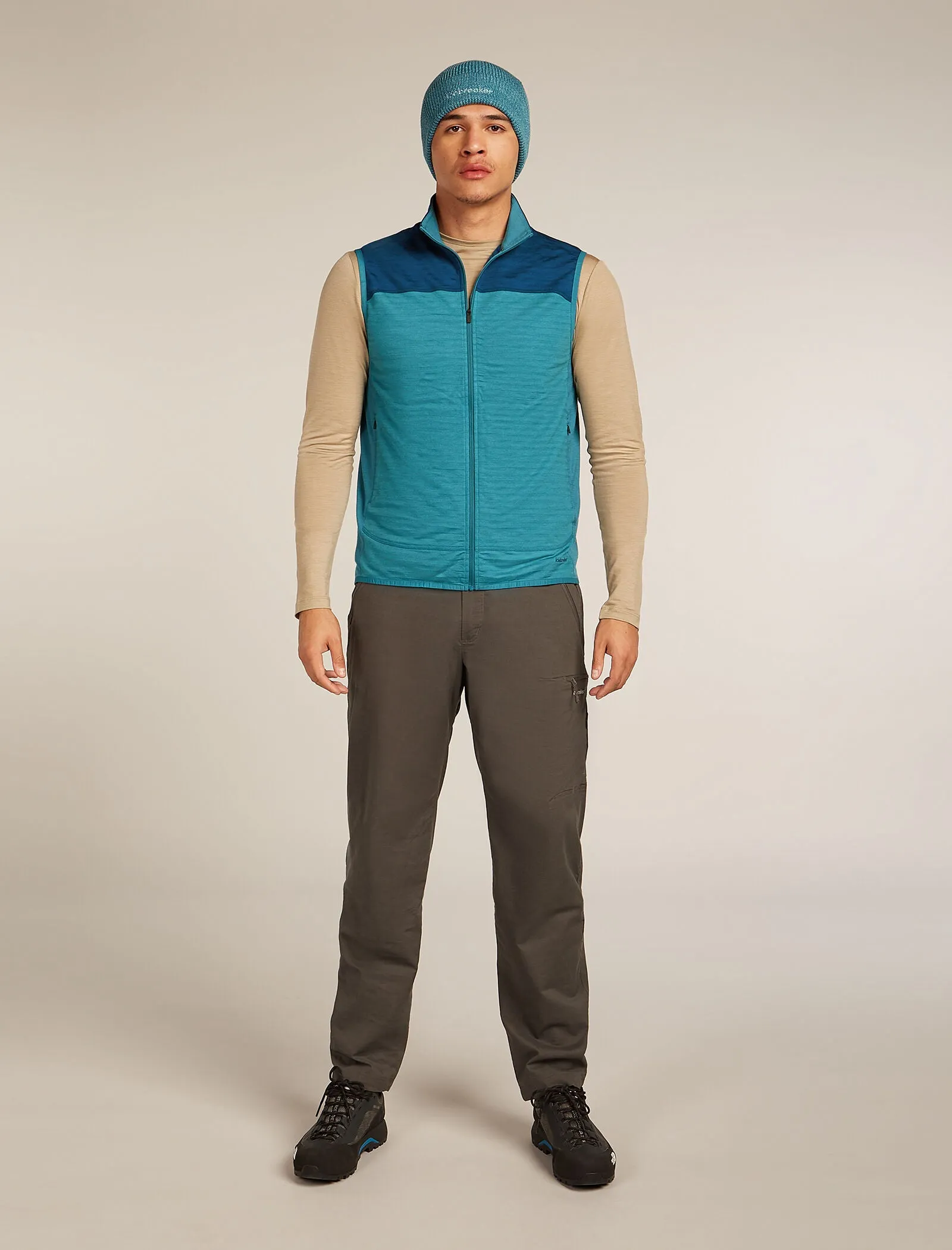 Men's Merino Blend 300 RealFleece™ Descender Vest sold by Icebreaker product image thumbnail 4