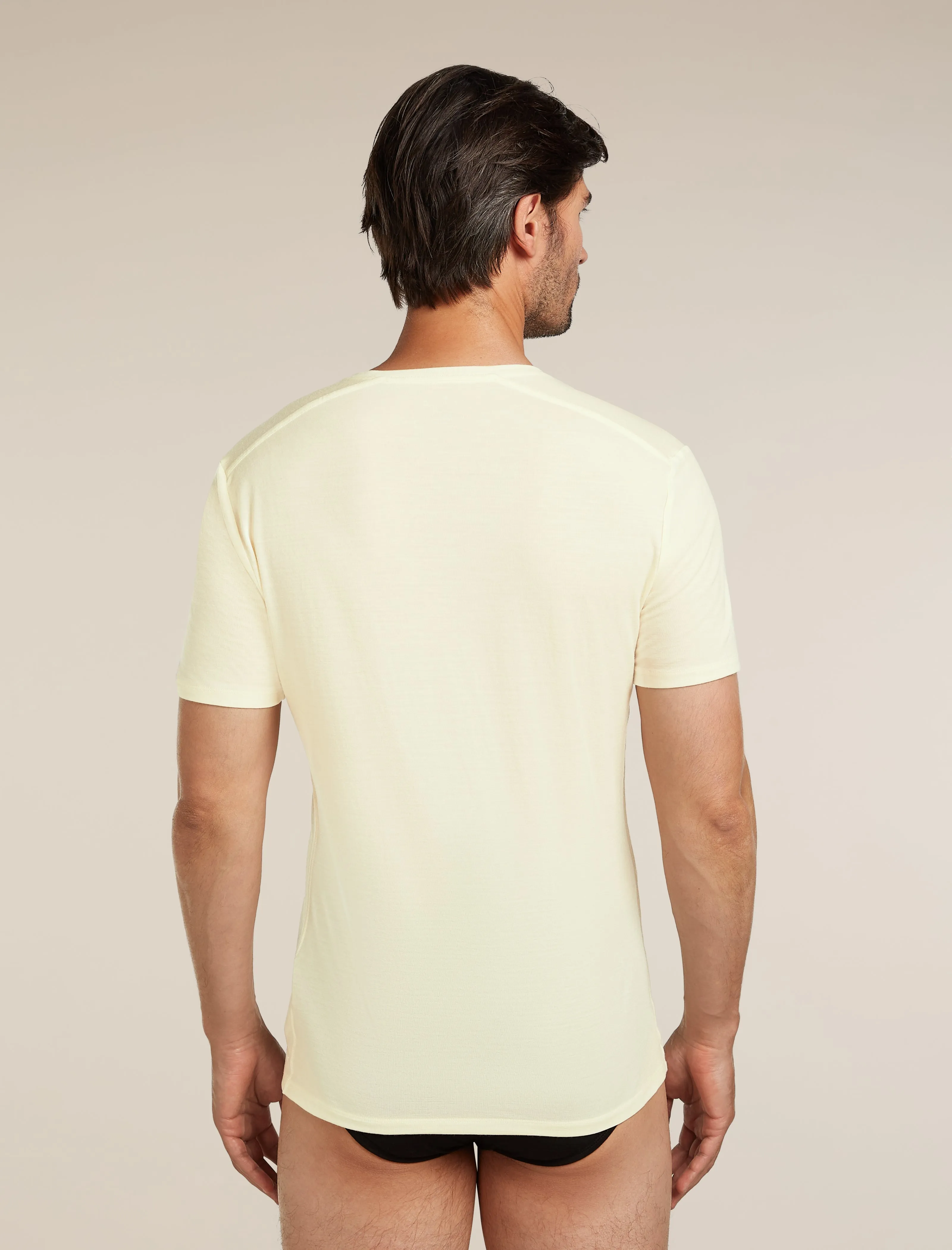 Men's Merino 150 Anatomica Short Sleeve V Neck Top sold by Icebreaker product image thumbnail 2
