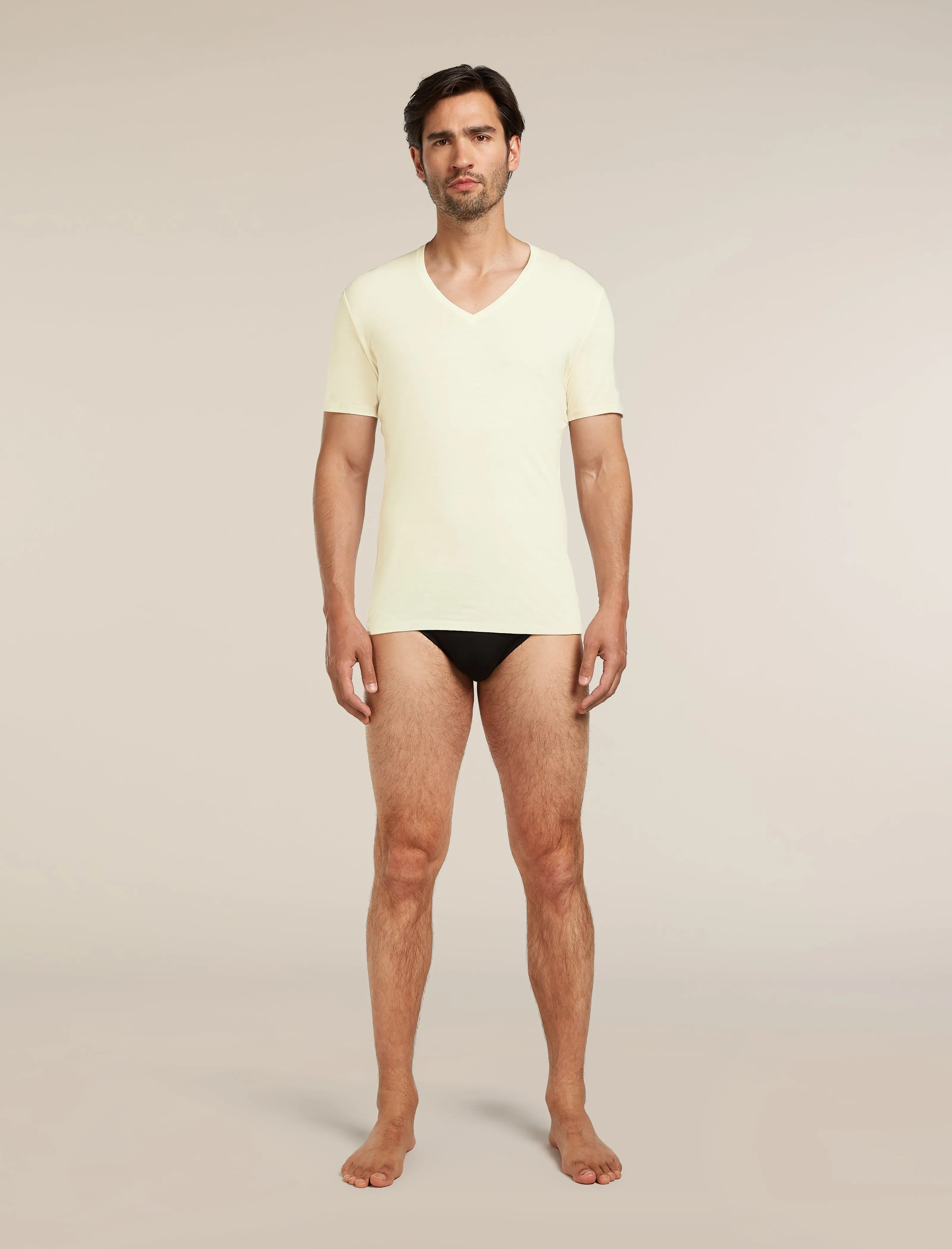 Men's Merino 150 Anatomica Short Sleeve V Neck Top sold by Icebreaker product image thumbnail 3