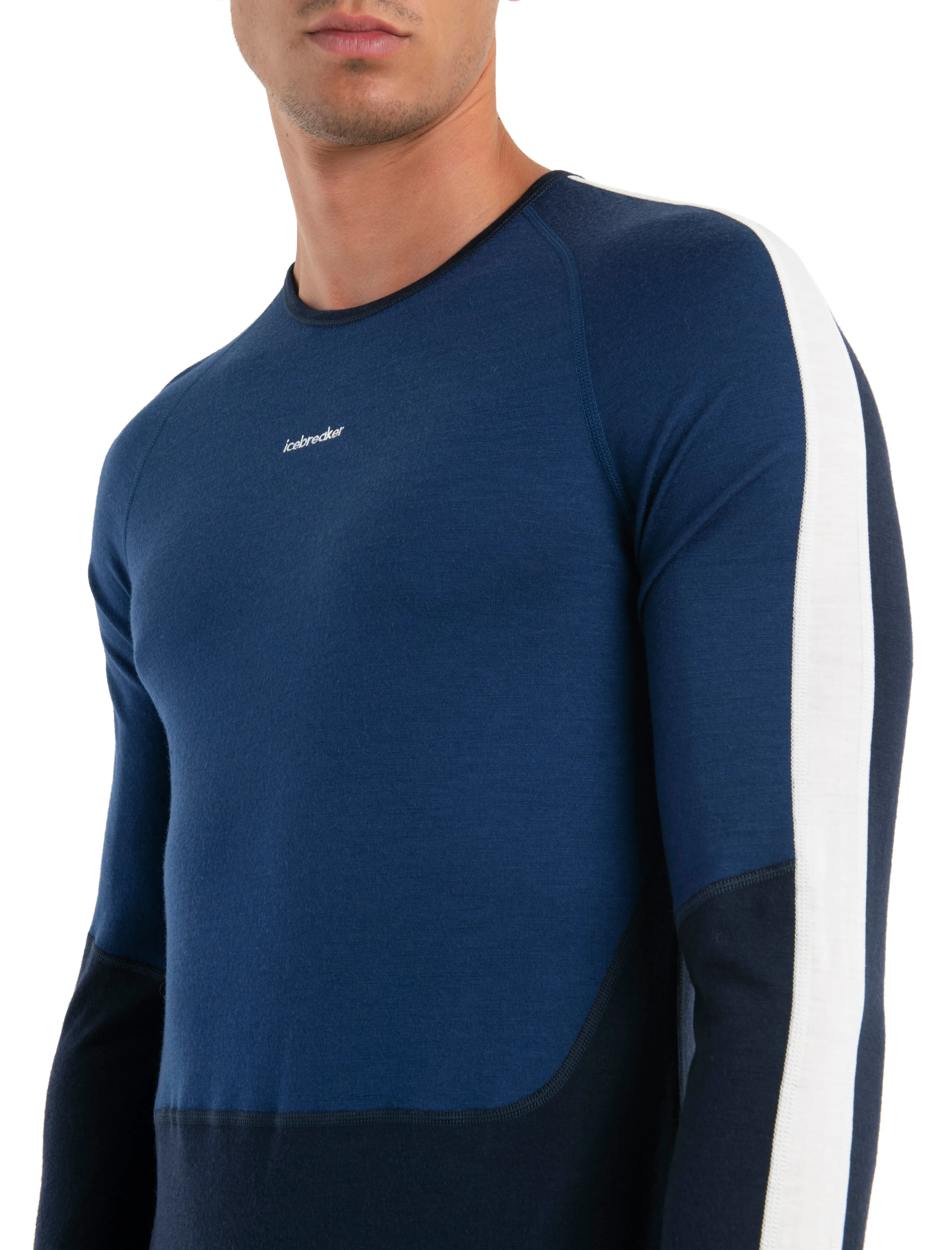 Men's Merino 200 Sonebula Long Sleeve Crewe Thermal Top sold by Icebreaker product image thumbnail 4