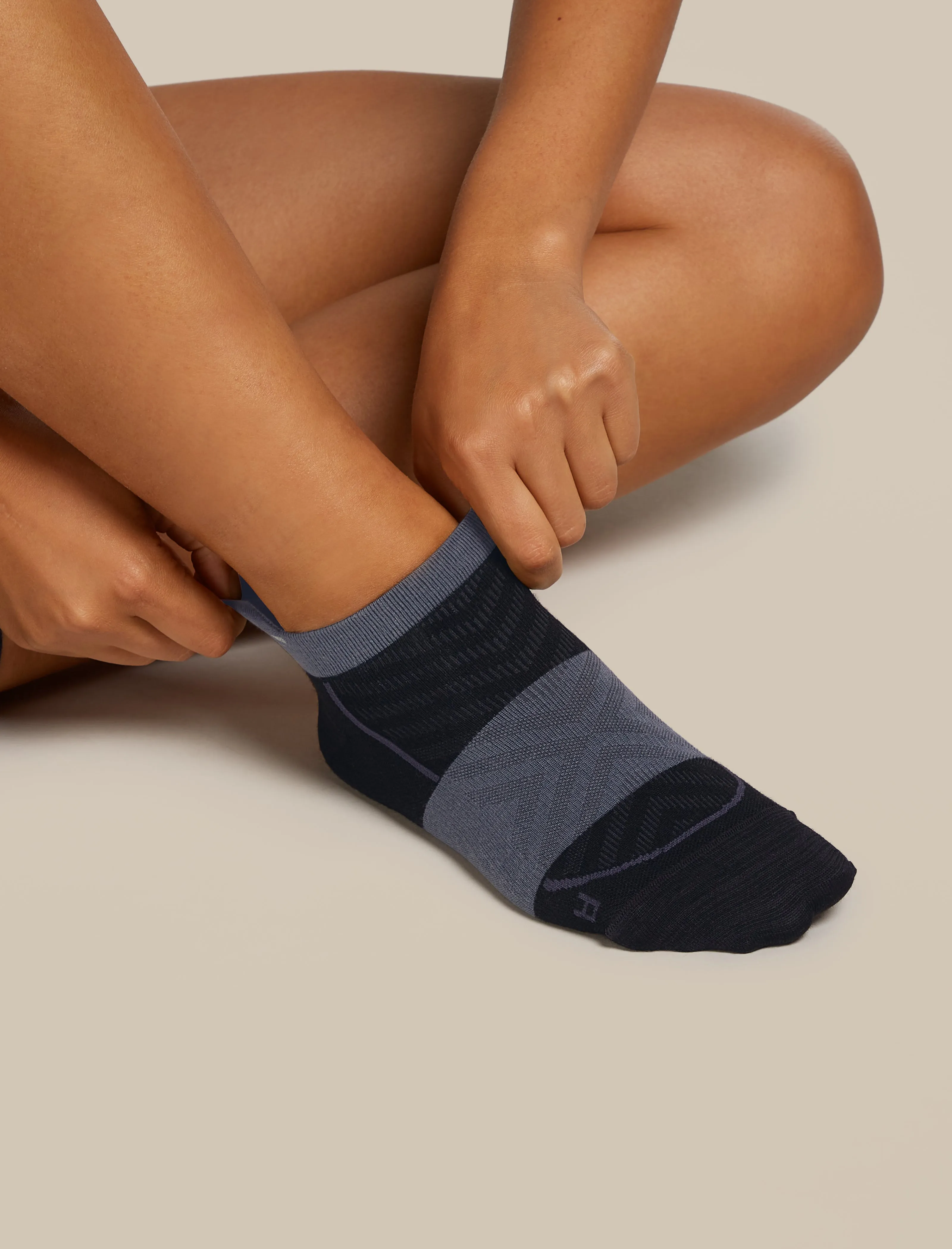 Women's Merino Run+ Ultralight Micro Socks sold by Icebreaker product image thumbnail 2