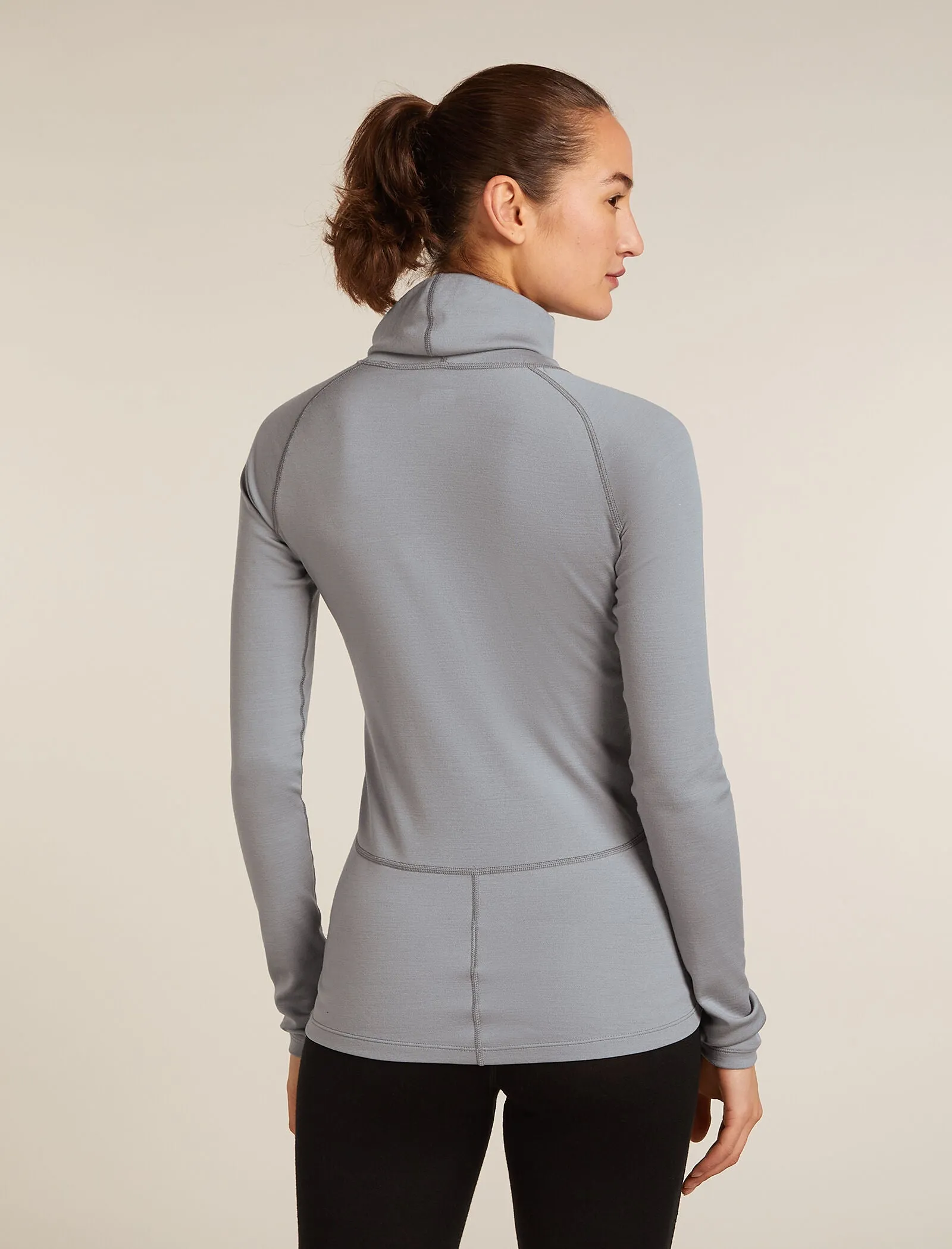 Women's 300 MerinoFine™ Polar Long Sleeve Roll Neck Thermal Top sold by Icebreaker product image thumbnail 2