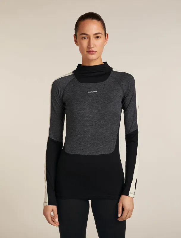Women's Merino 200 Oasis+ Long Sleeve High Neck Thermal Top sold by Icebreaker