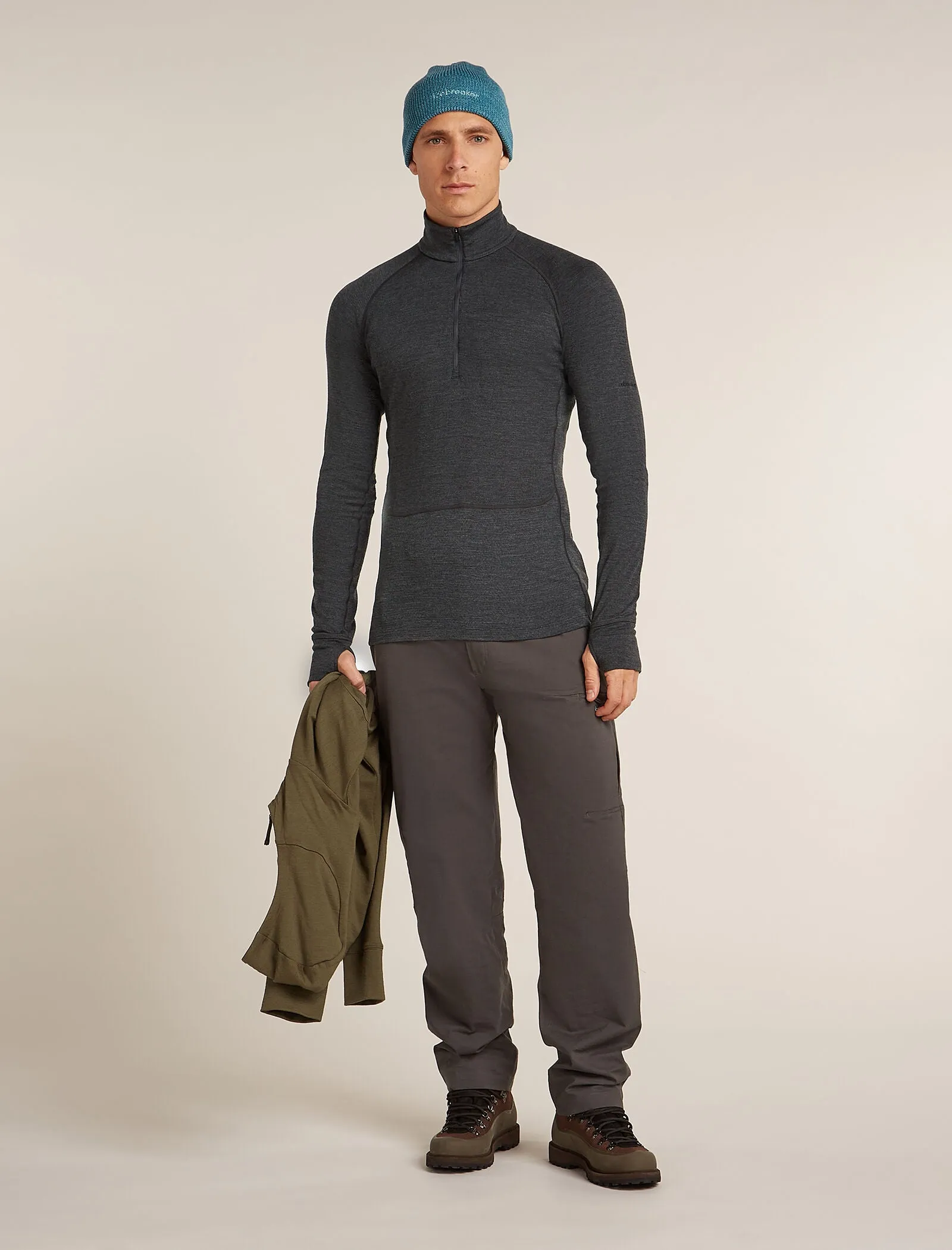 Men's Merino 260 ZoneKnit™ Long Sleeve Half Zip Thermal Top sold by Icebreaker product image thumbnail 4