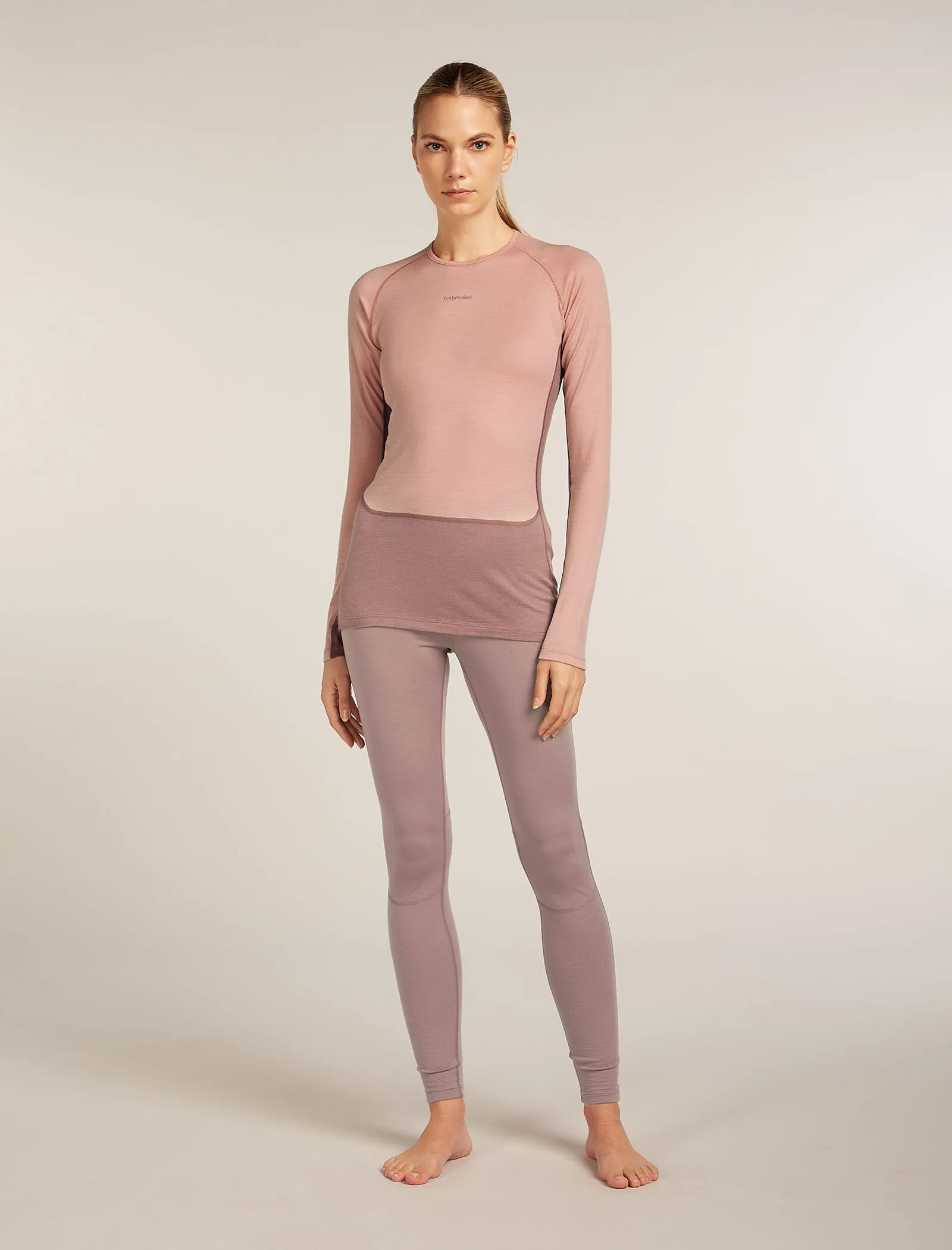 Women's Merino 200 ZoneKnit™ Long Sleeve Crewe Thermal Top sold by Icebreaker product image thumbnail 3