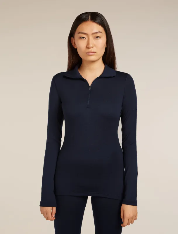 Women's Merino 260 Tech Long Sleeve Half Zip Thermal Top sold by Icebreaker