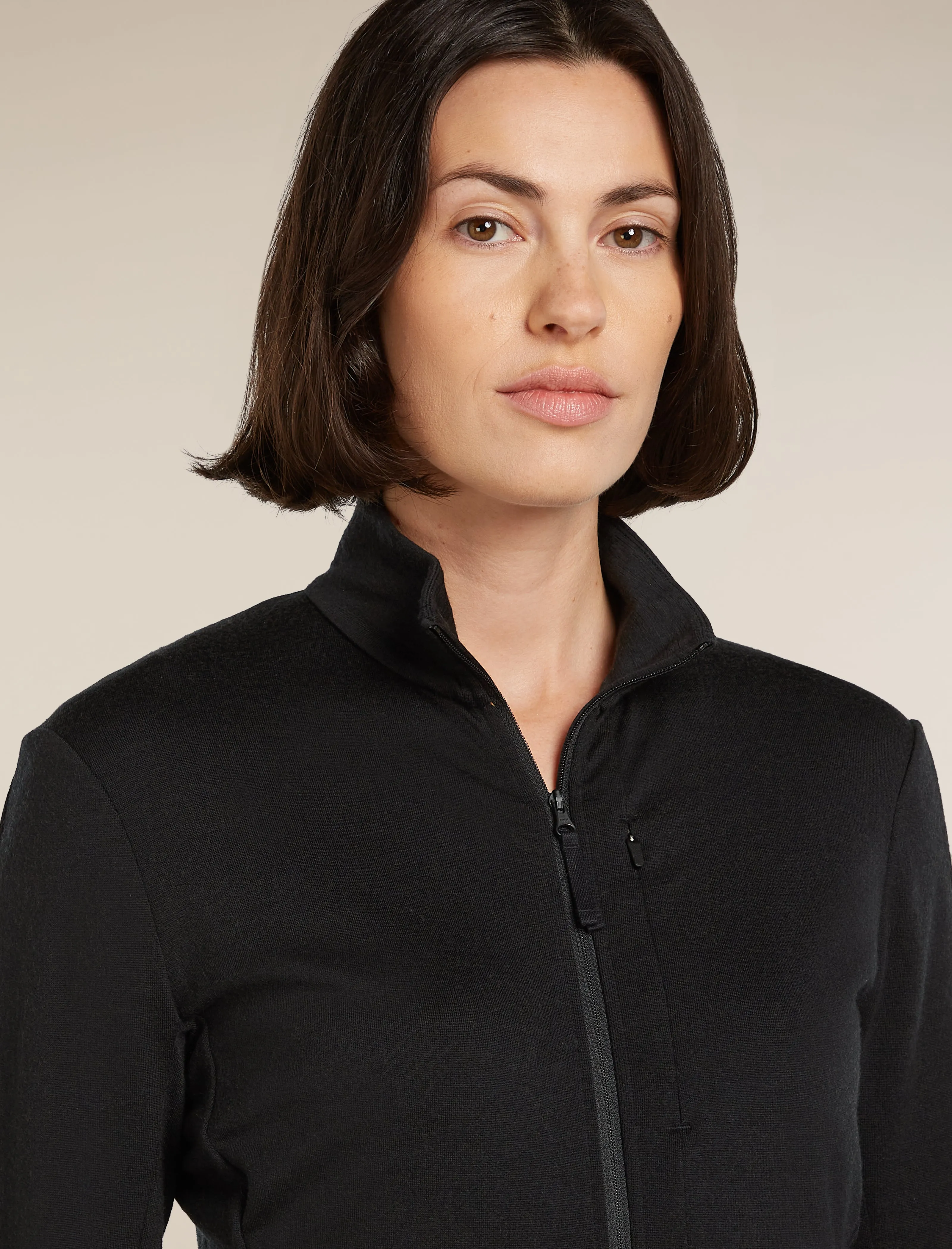 Women's Merino 260 Quantum Long Sleeve Zip Jacket sold by Icebreaker product image thumbnail 5