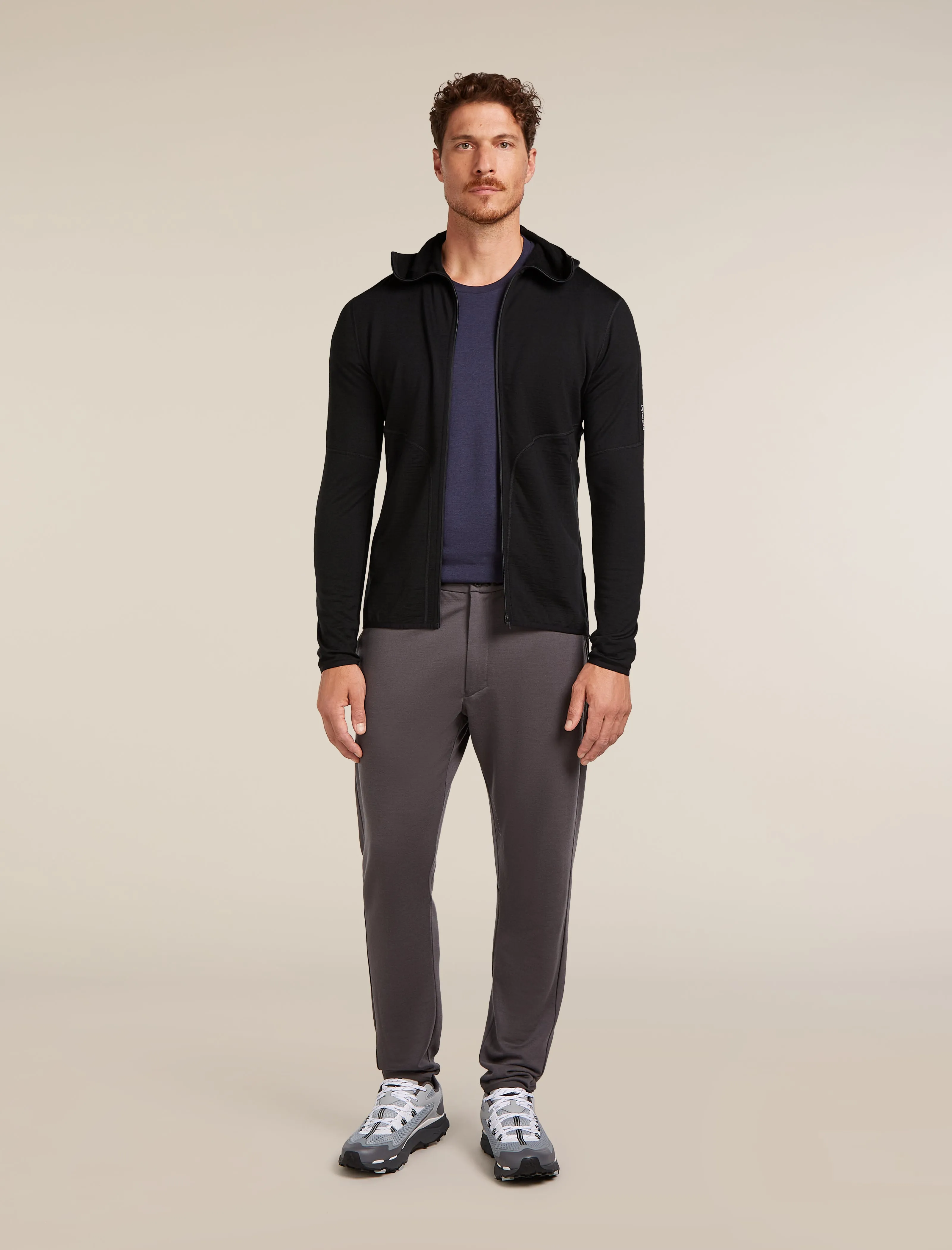 Men's Merino 560 Realfleece™ Elemental Long Sleeve Zip Hoodie sold by Icebreaker product image thumbnail 3