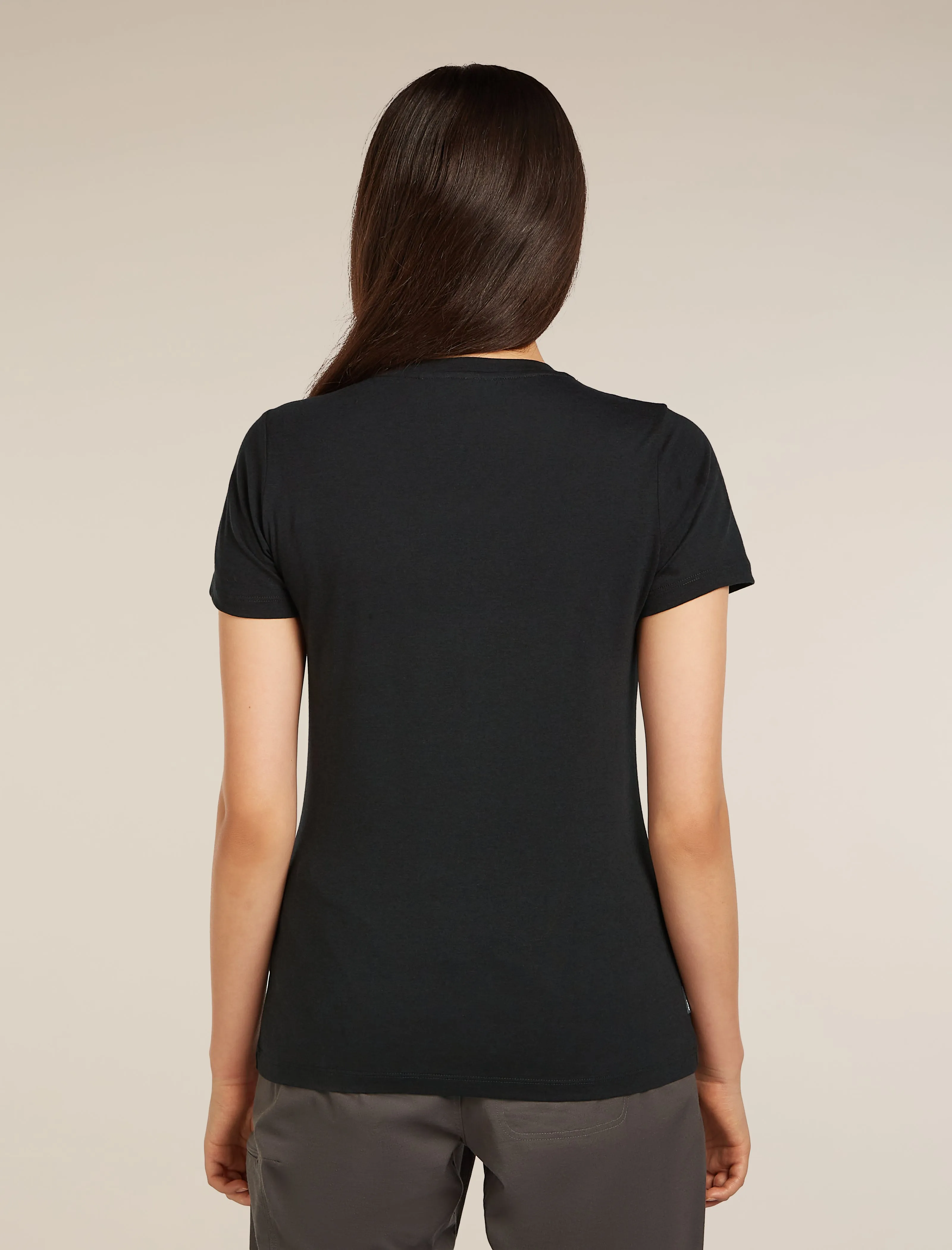 Women's Central Classic Short Sleeve T-Shirt sold by Icebreaker product image thumbnail 2
