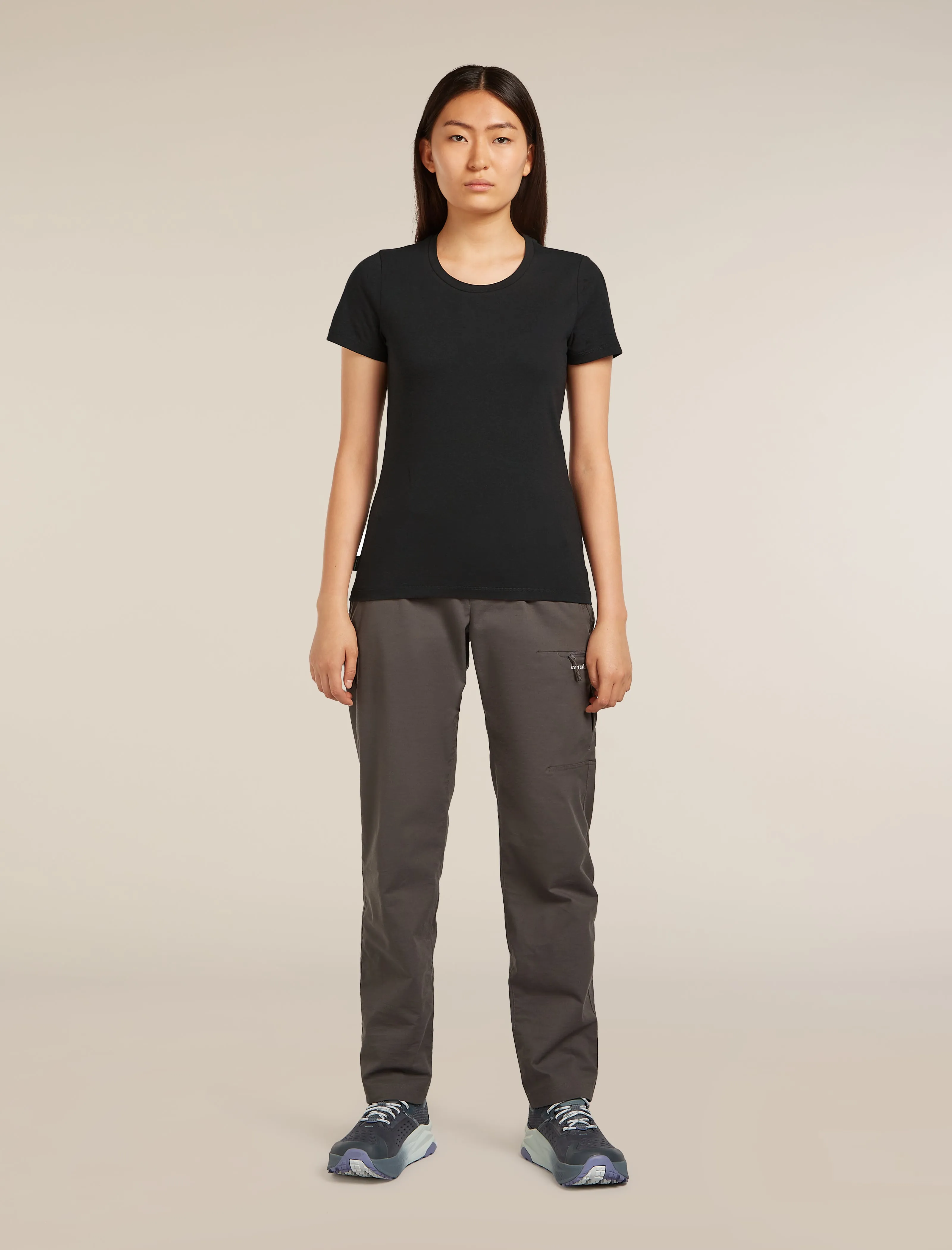 Women's Central Classic Short Sleeve T-Shirt sold by Icebreaker product image thumbnail 3