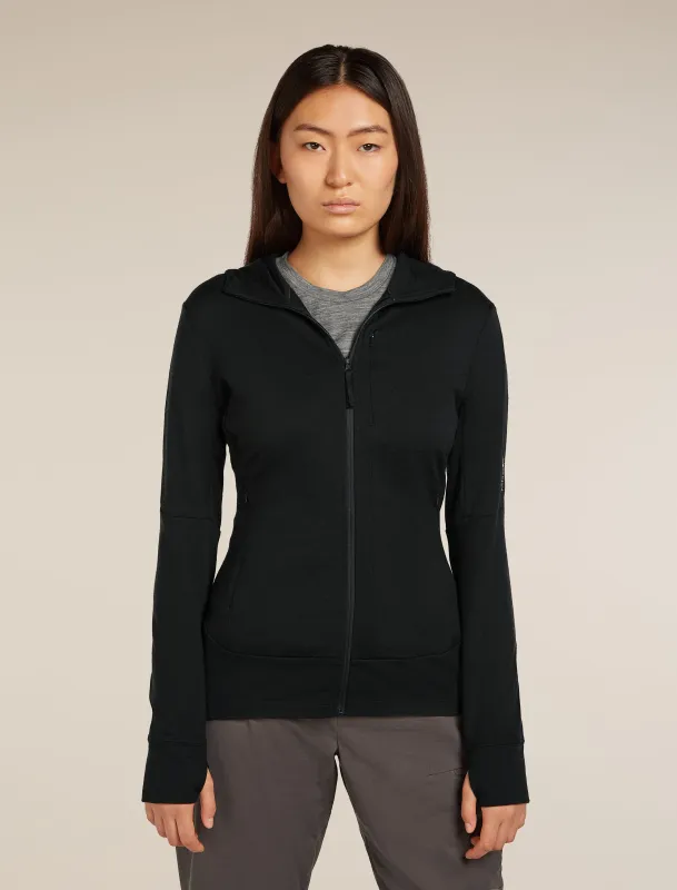 Women's Merino 260 Quantum Long Sleeve Zip Hoodie sold by Icebreaker