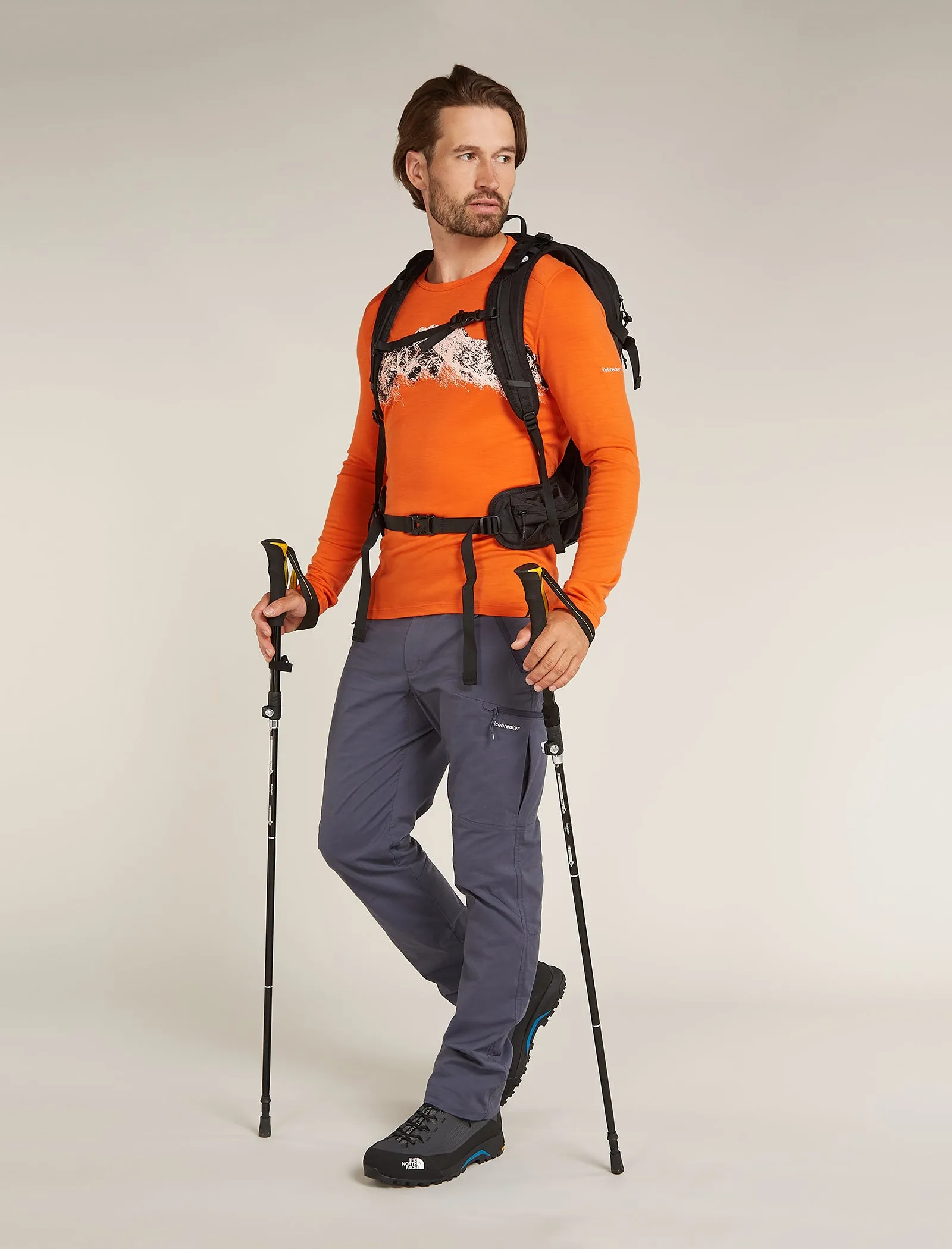 Men's Merino 200 Oasis Long Sleeve Crewe Thermal Top Remarkables sold by Icebreaker product image thumbnail 4