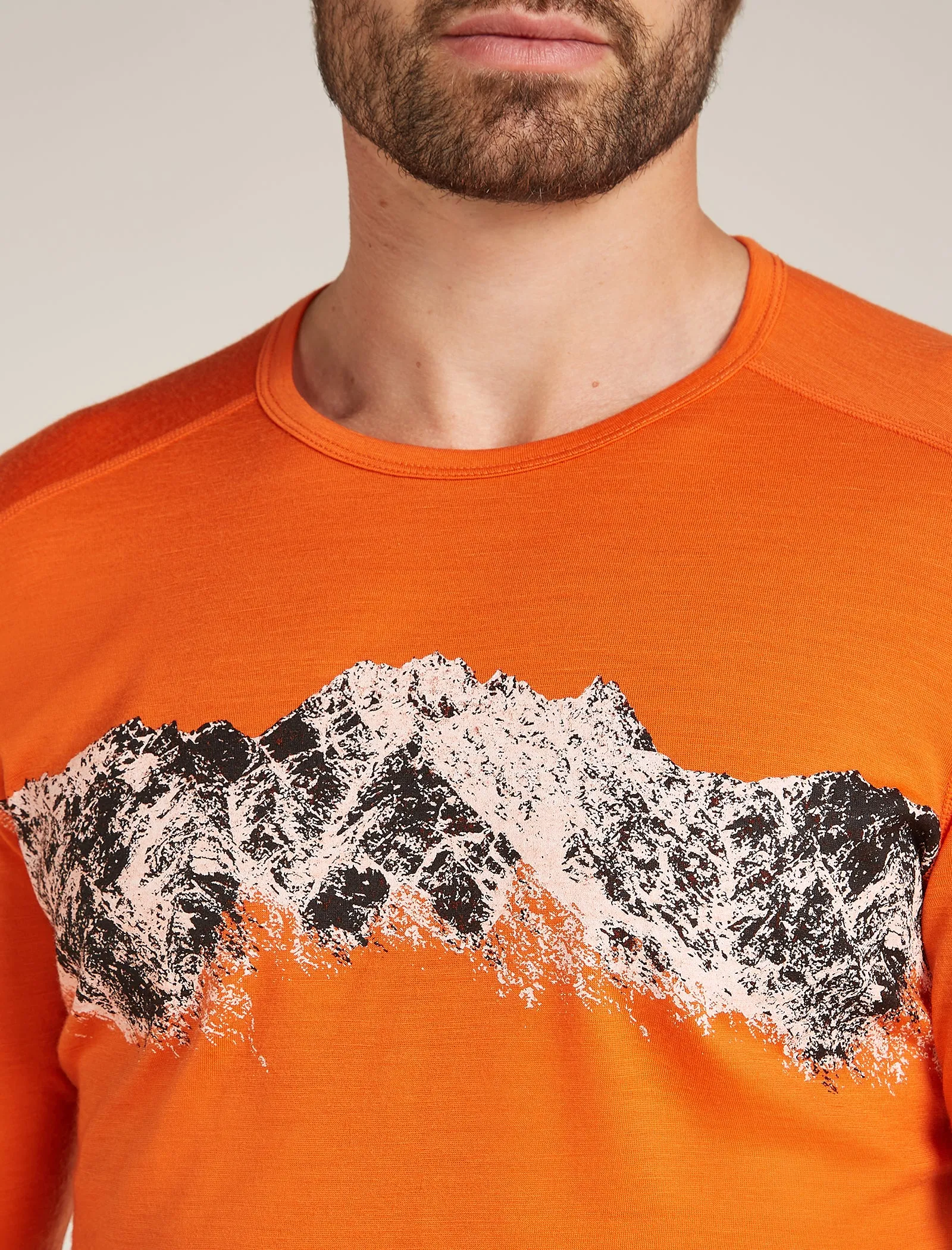 Men's Merino 200 Oasis Long Sleeve Crewe Thermal Top Remarkables sold by Icebreaker product image thumbnail 5