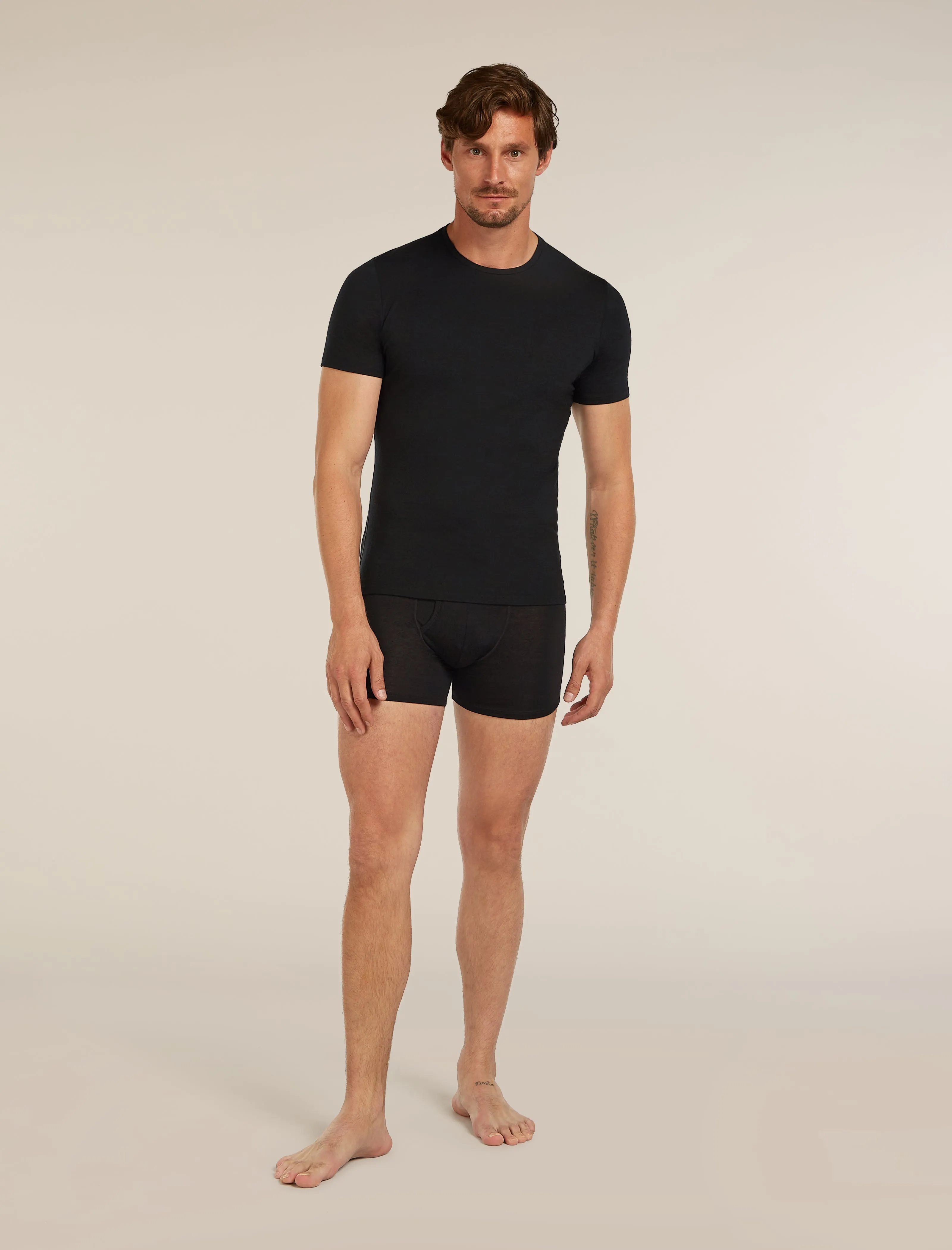 Men's Merino 150 Anatomica Short Sleeve Crewe Top sold by Icebreaker product image thumbnail 2
