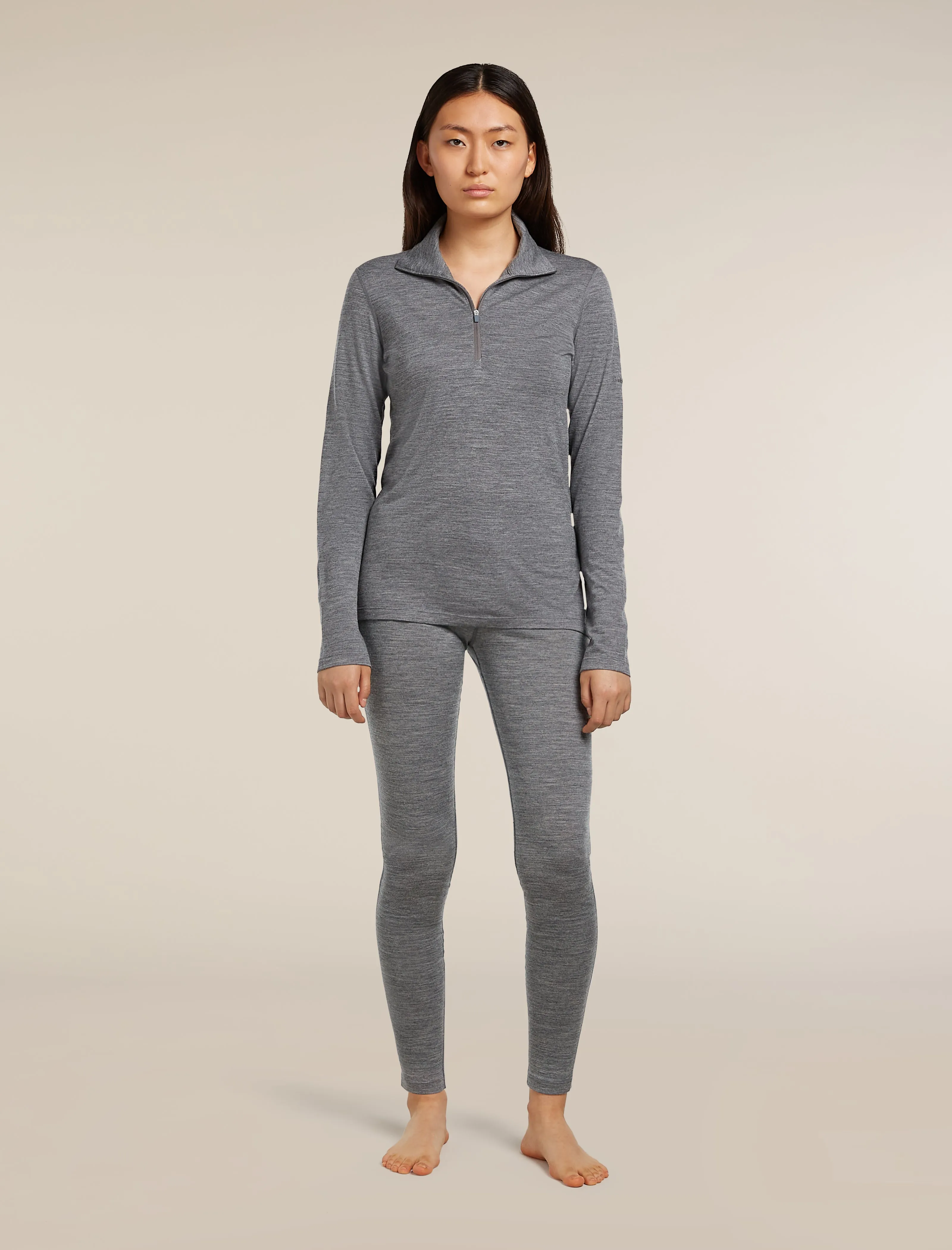 Women's Merino 200 Oasis Long Sleeve Half Zip Thermal Top sold by Icebreaker product image thumbnail 3