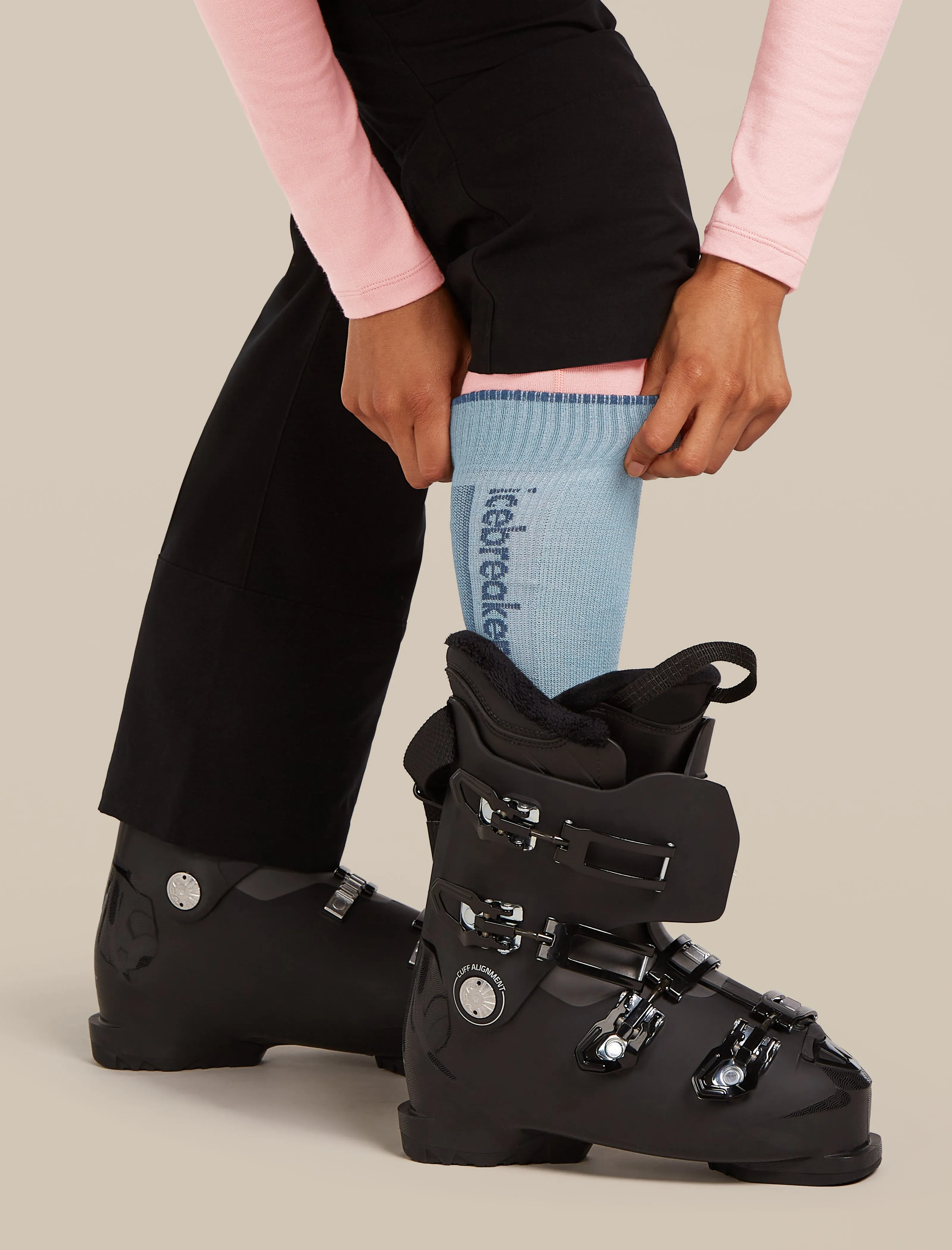 Women's Merino Ski+ Light Over The Calf Socks sold by Icebreaker product image thumbnail 3
