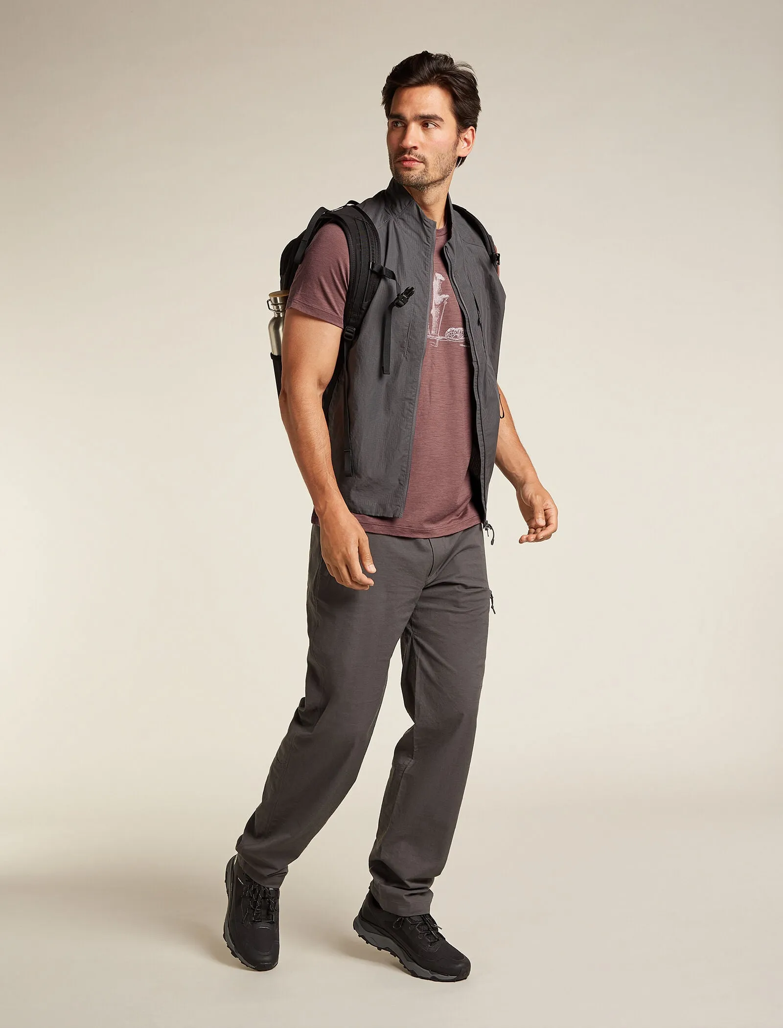 Men's Merino 150 Tech Lite Short Sleeve T-Shirt Polar Paddle sold by Icebreaker product image thumbnail 4