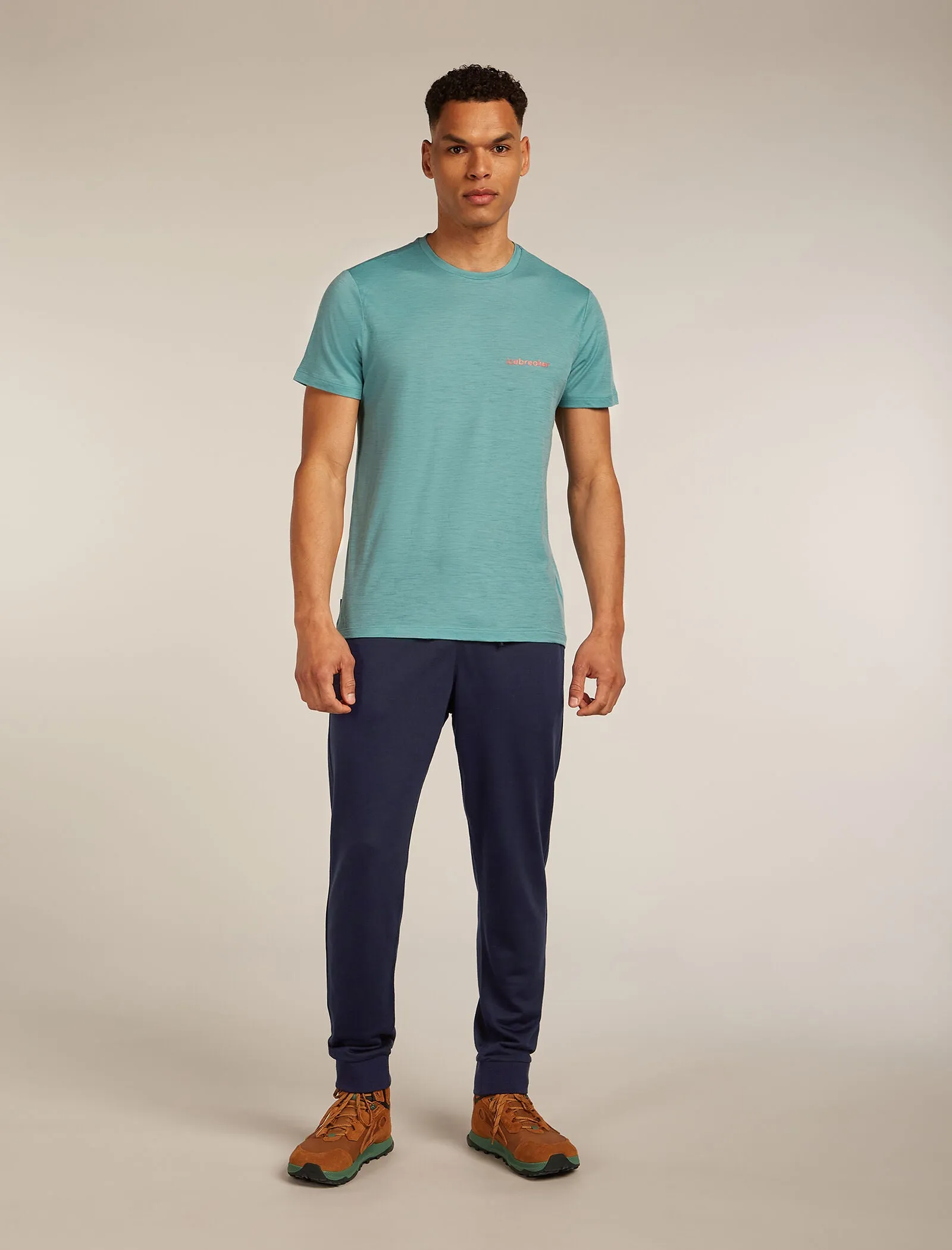 Men's Merino 150 Tech Lite Short Sleeve T-Shirt IB Wordmark sold by Icebreaker product image thumbnail 3