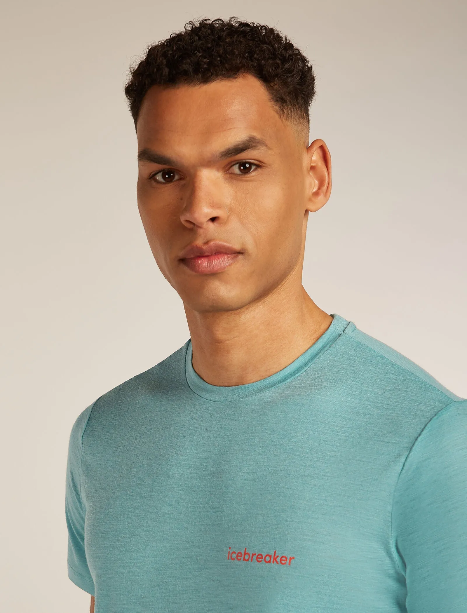 Men's Merino 150 Tech Lite Short Sleeve T-Shirt IB Wordmark sold by Icebreaker product image thumbnail 5