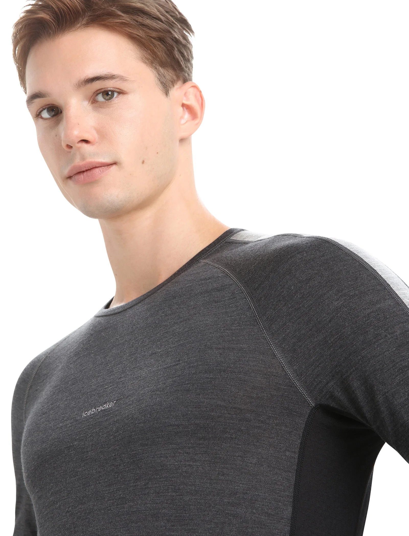 Men's 125 ZoneKnit™ Long Sleeve Crewe Thermal Top sold by Icebreaker product image thumbnail 5
