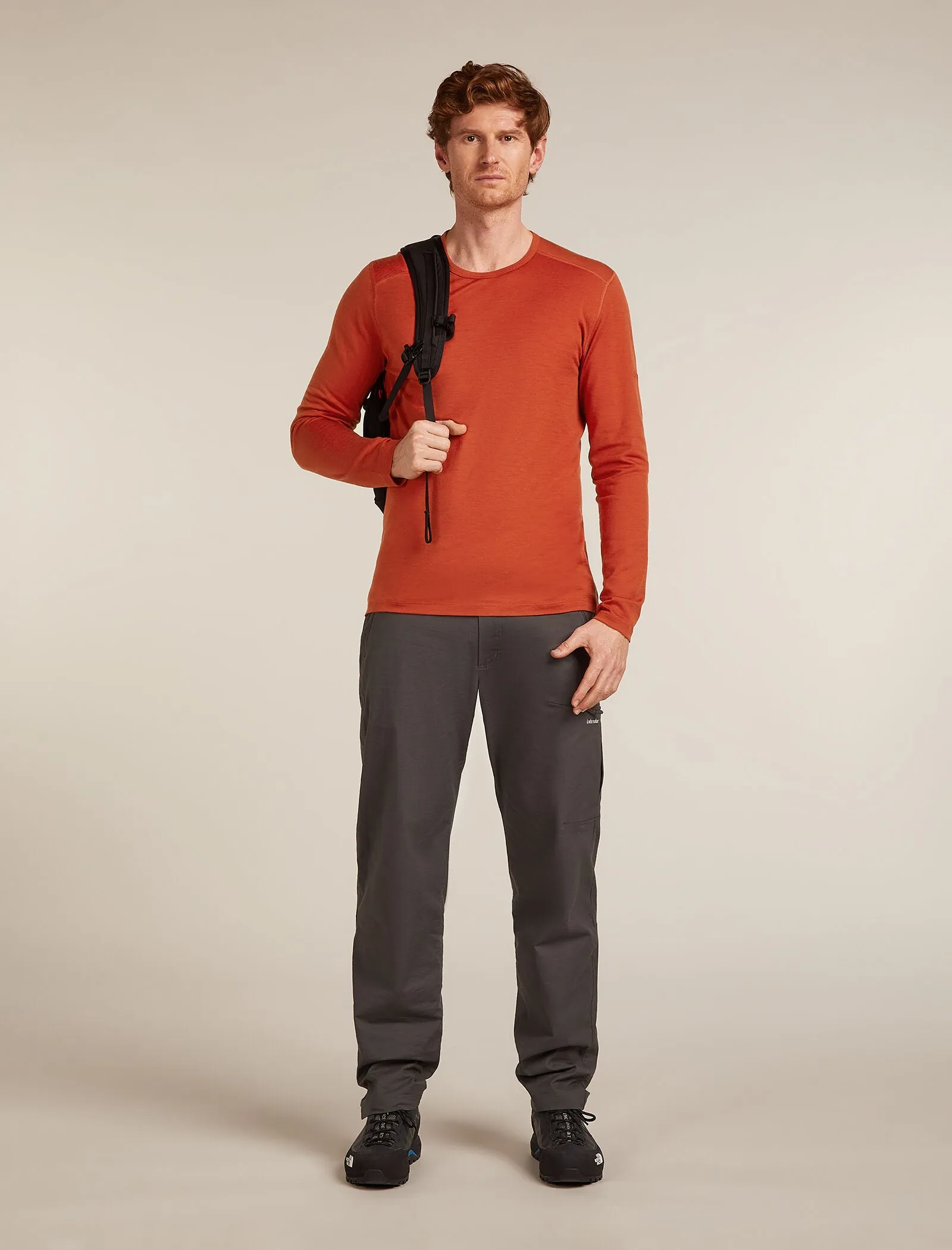 Men's Merino 200 Oasis Long Sleeve Crewe Thermal Top sold by Icebreaker product image thumbnail 4