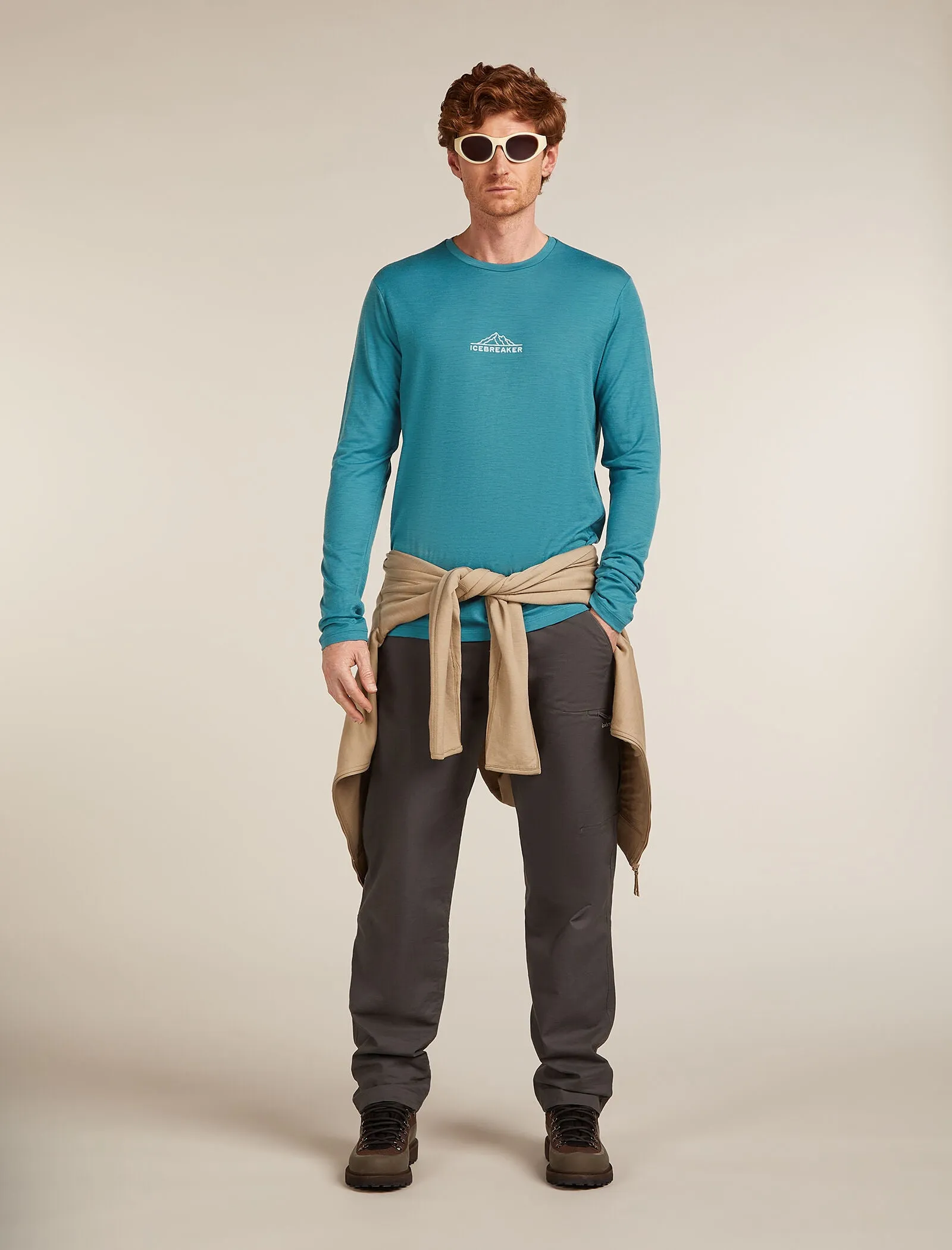 Men's Merino 150 Tech Lite Long Sleeve T-Shirt Road To Cook sold by Icebreaker product image thumbnail 4