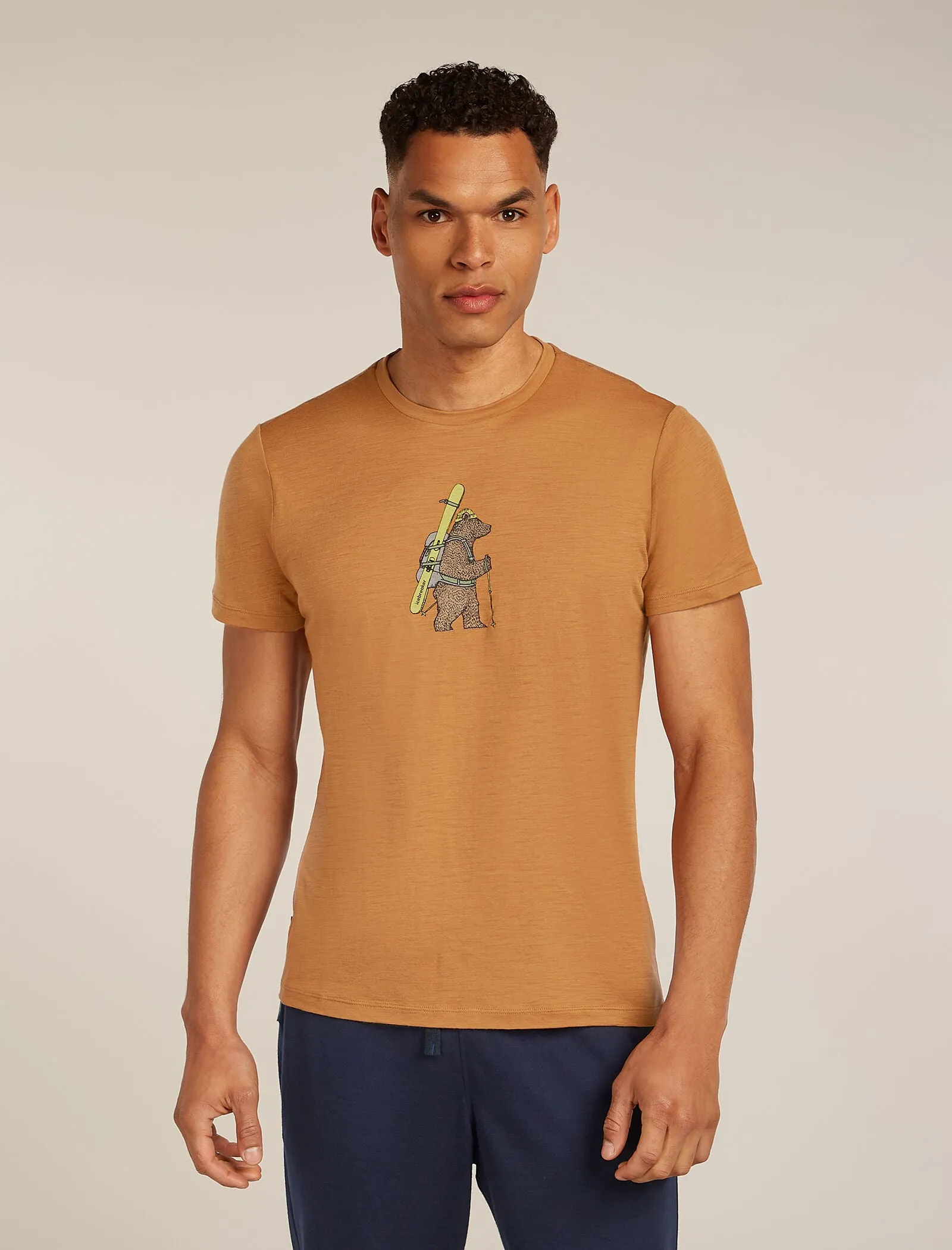 Men's Merino 150 Tech Lite Short Sleeve T-Shirt Bear Tour sold by Icebreaker
