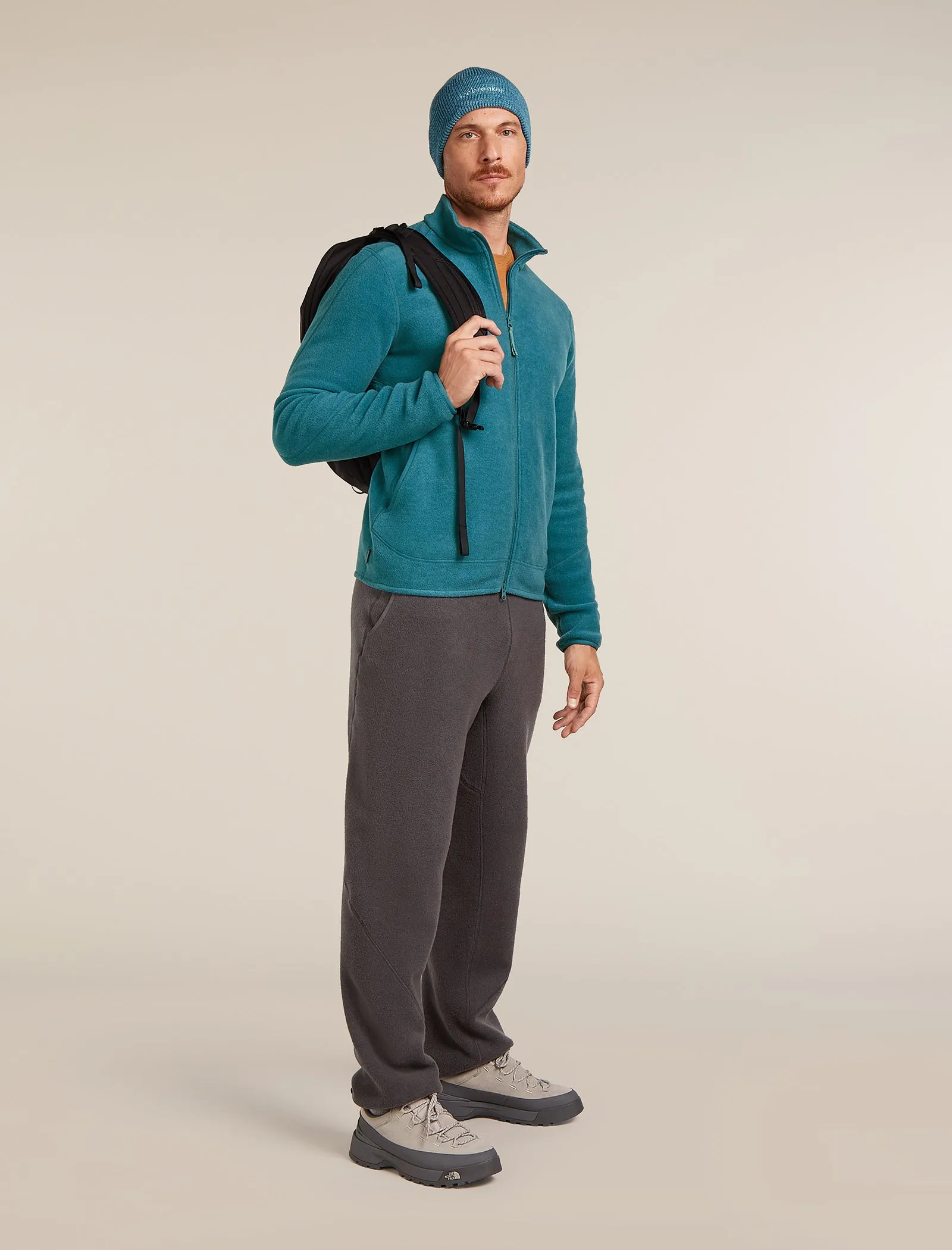 Men's Merino Blend 800 RealFleece™ Classic Pile Long Sleeve Zip Jacket sold by Icebreaker product image thumbnail 3