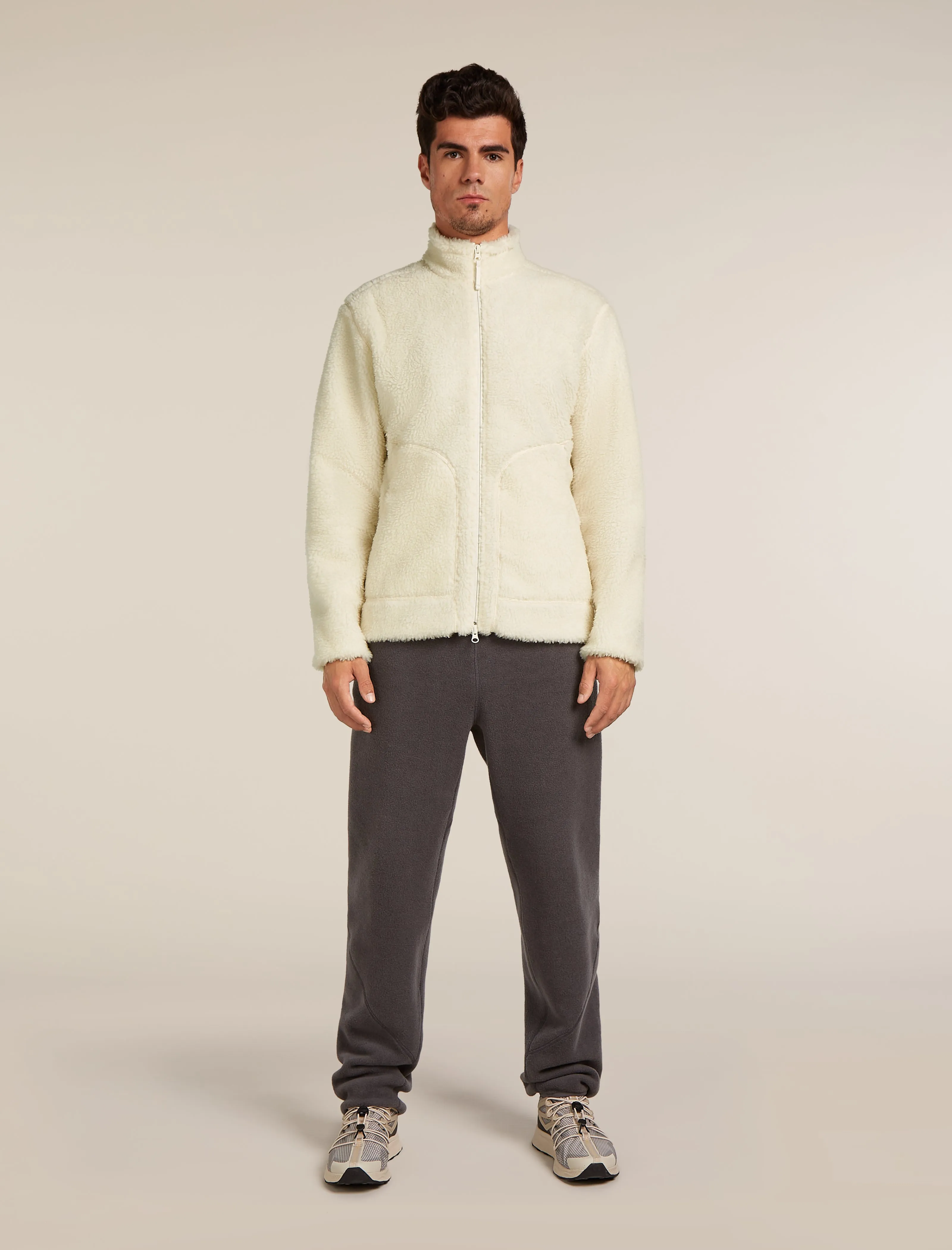 Men's Merino Blend 960 RealFleece™ High Pile Long Sleeve Zip Jacket sold by Icebreaker product image thumbnail 3