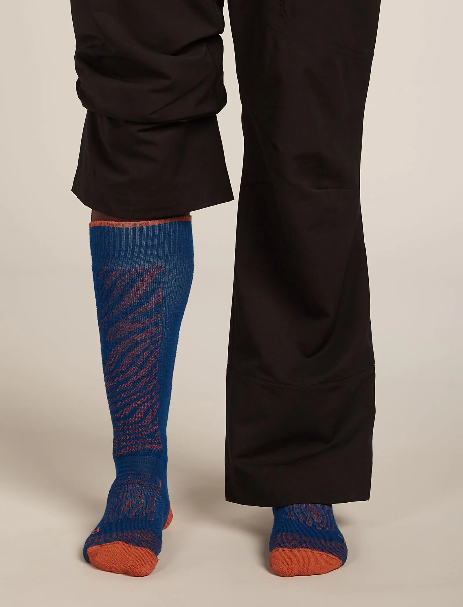 Men's Merino Blend Ski+ Medium Over The Calf Mountain Contour Socks sold by Icebreaker product image thumbnail 3