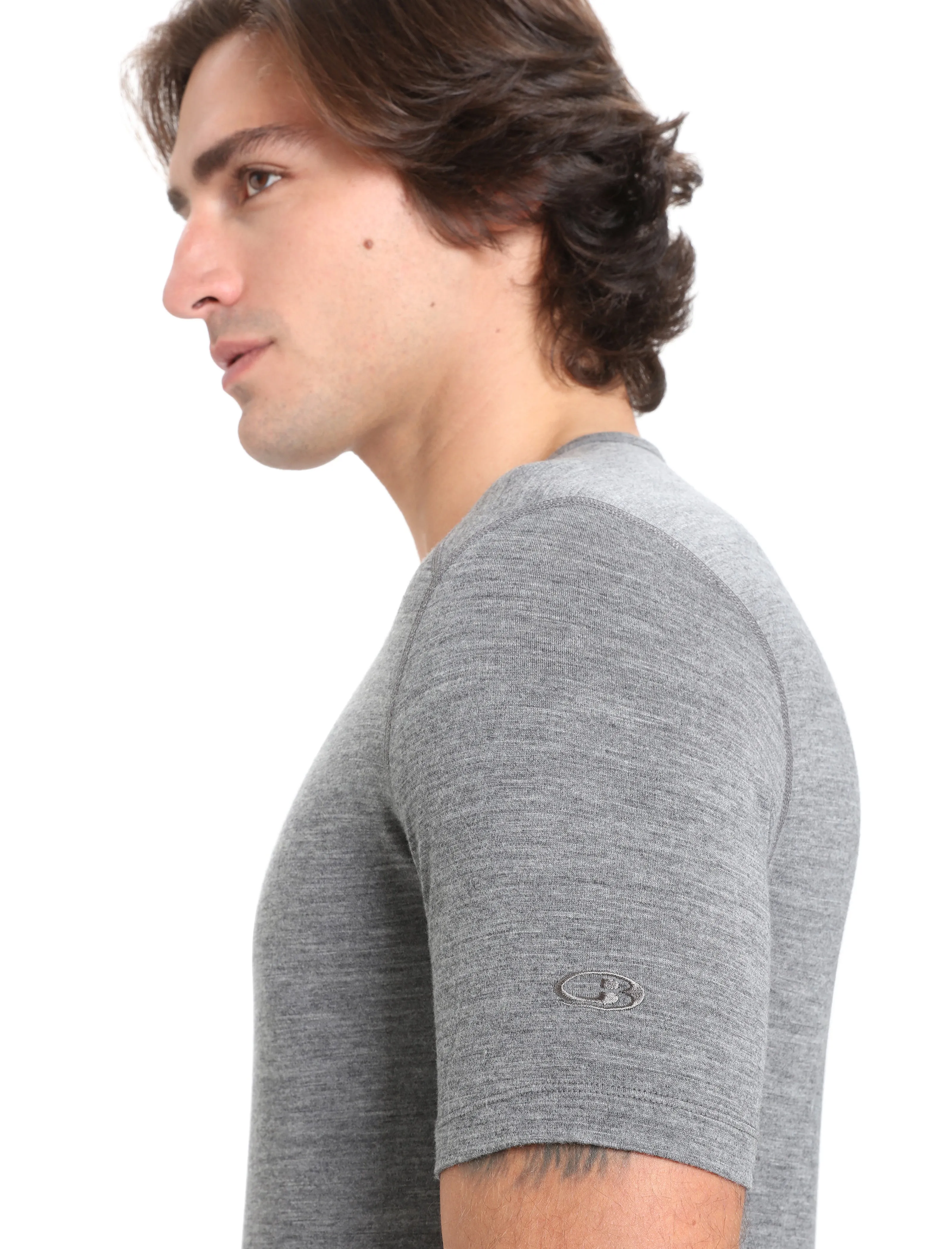 Men's Merino 200 Oasis Short Sleeve Crewe Thermal Top sold by Icebreaker product image thumbnail 5