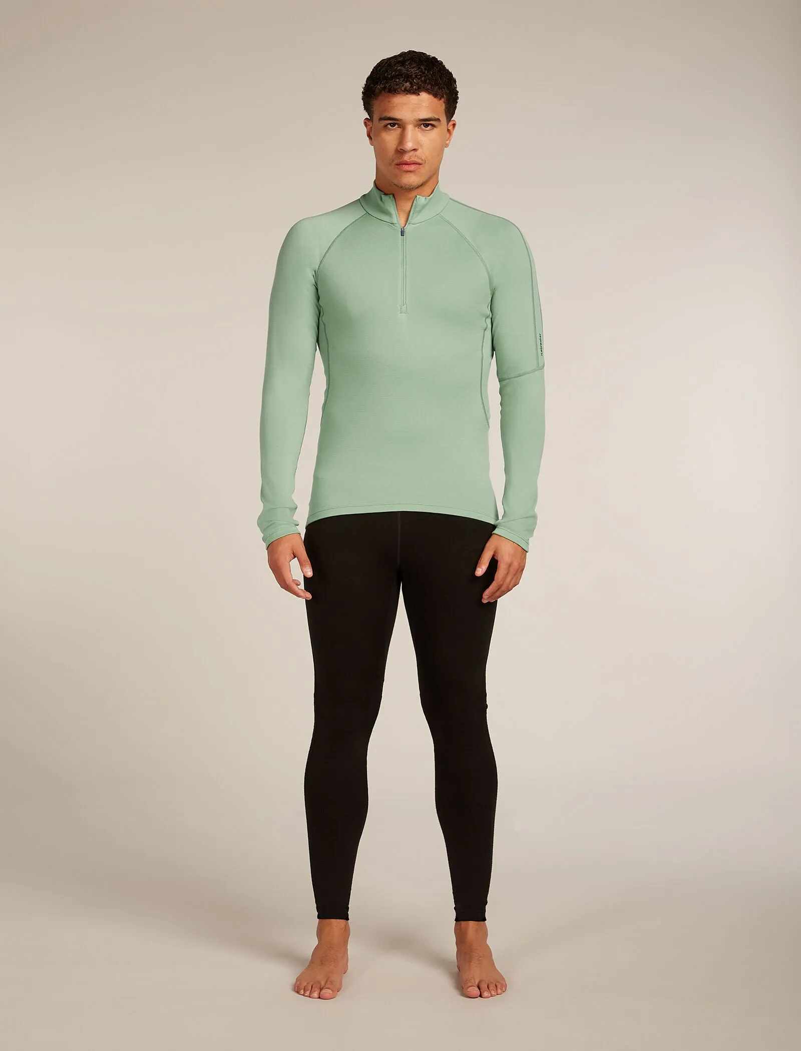 Men's 300 MerinoFine™ Polar Long Sleeve Half Zip Thermal Top sold by Icebreaker product image thumbnail 3