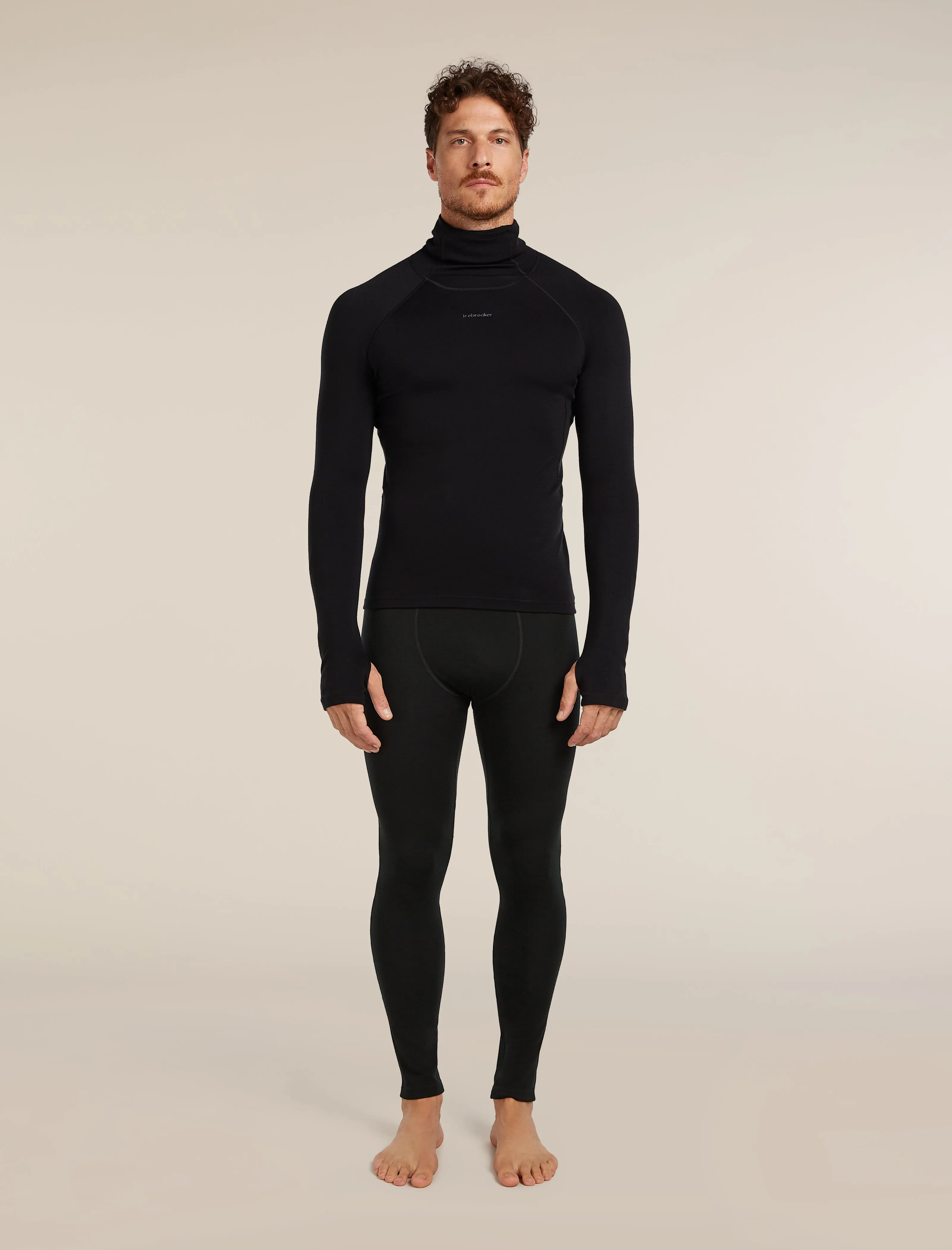 Men's 300 MerinoFine™ Polar Long Sleeve Roll Neck Thermal Top sold by Icebreaker product image thumbnail 3