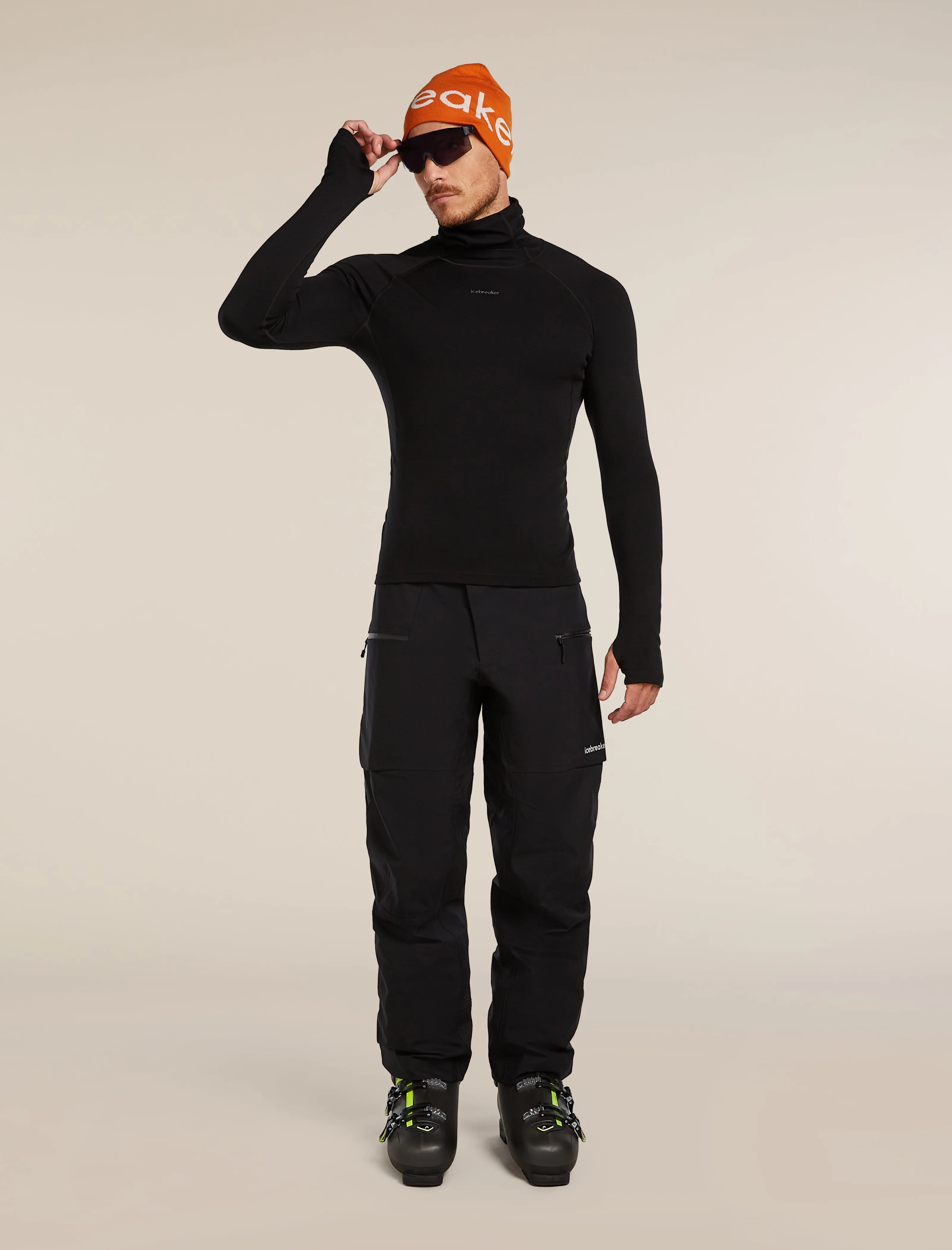 Men's 300 MerinoFine™ Polar Long Sleeve Roll Neck Thermal Top sold by Icebreaker product image thumbnail 4