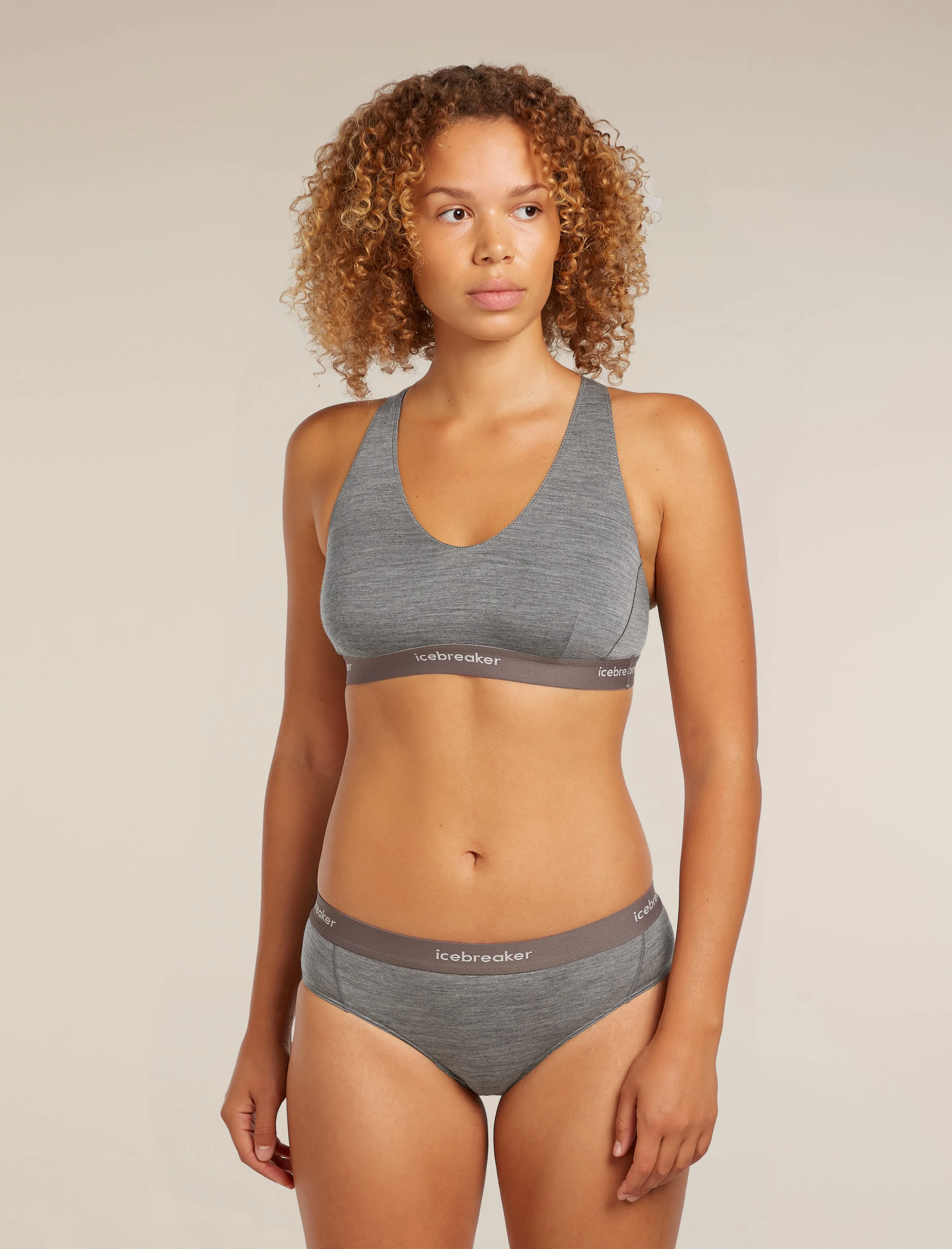 Women's Merino Blend 125 Cool-Lite™ Sprite Racerback Bra sold by Icebreaker