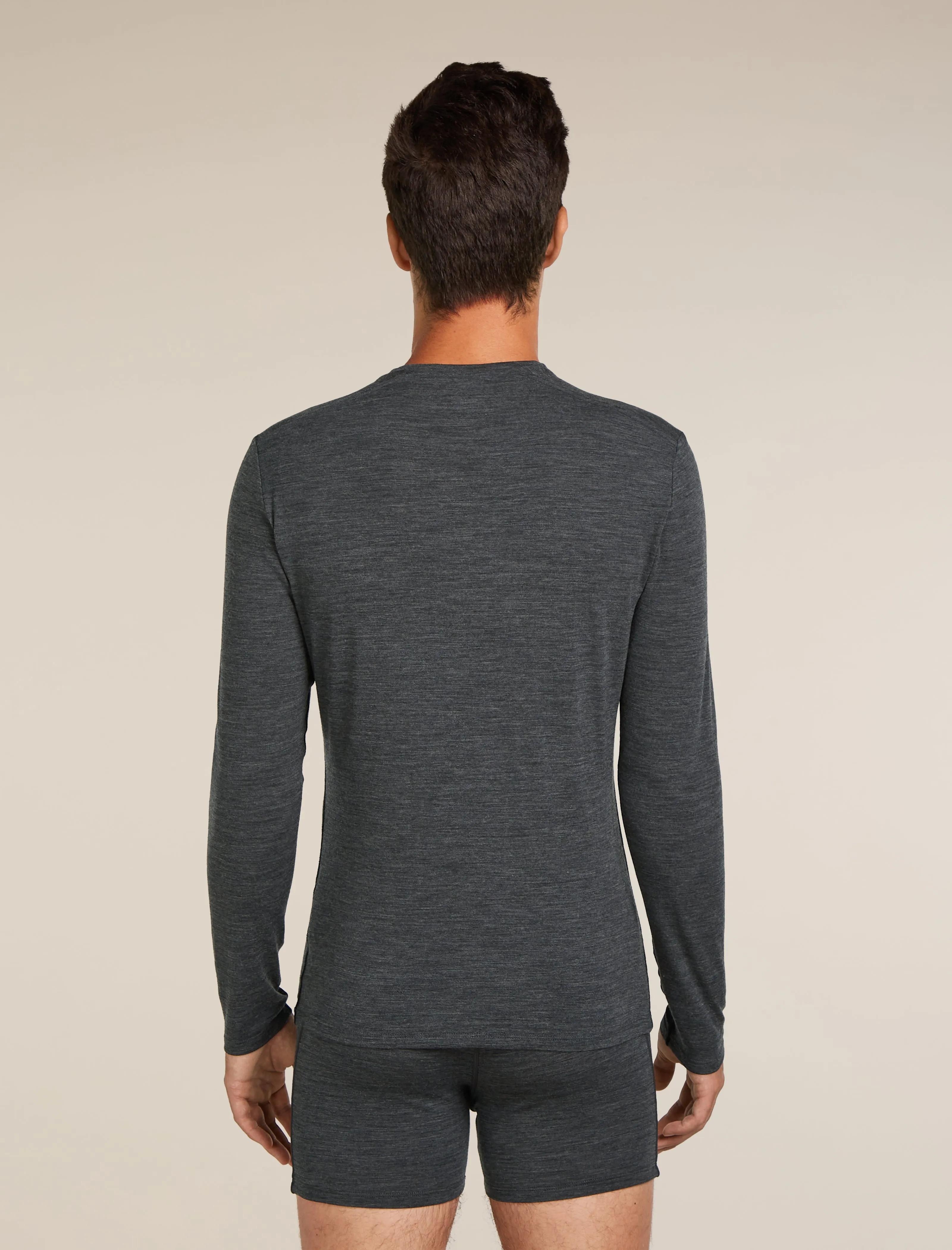 Men's Merino 150 Anatomica Long Sleeve Crewe Top sold by Icebreaker product image thumbnail 2