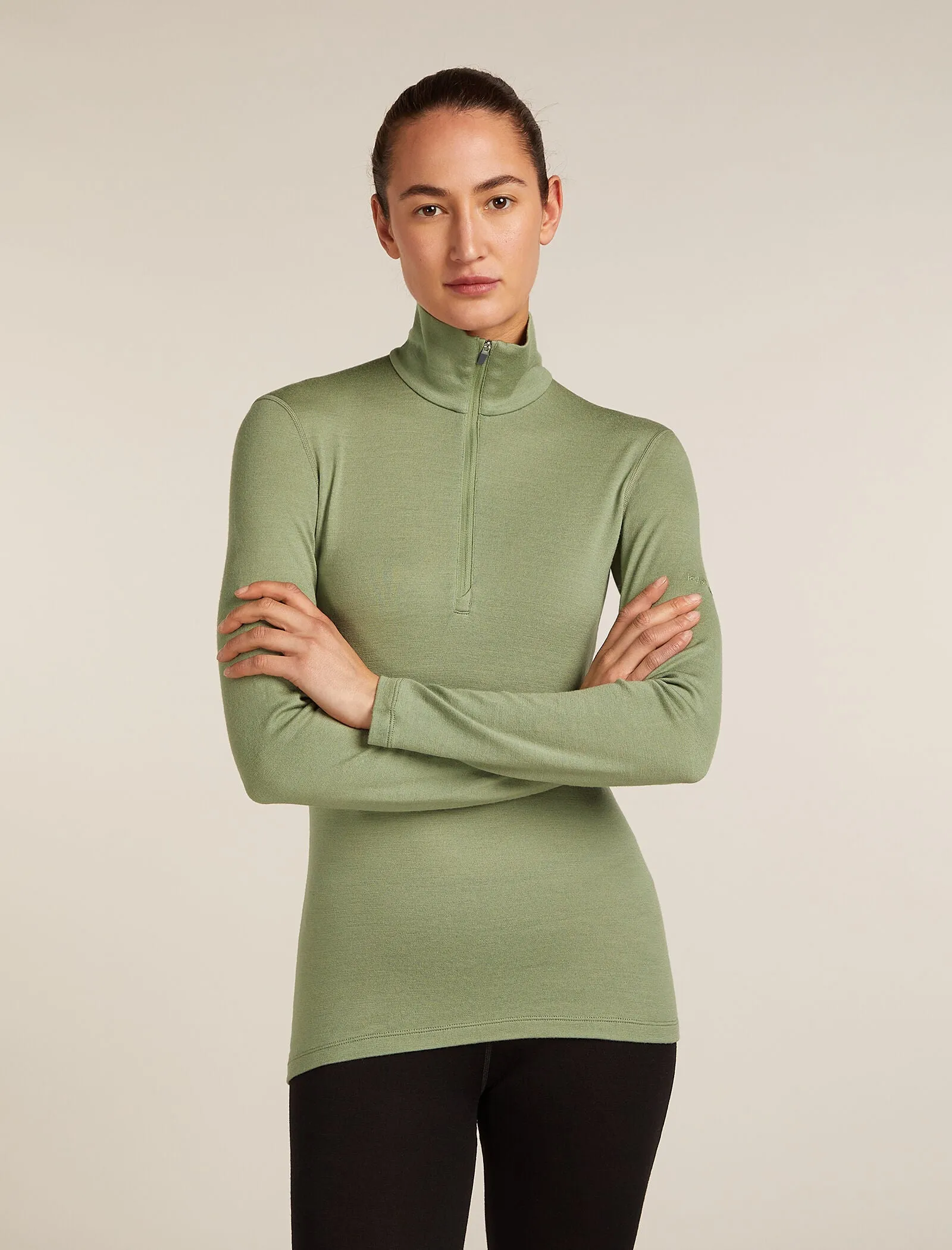Women's Merino 260 Tech Long Sleeve Half Zip Thermal Top sold by Icebreaker