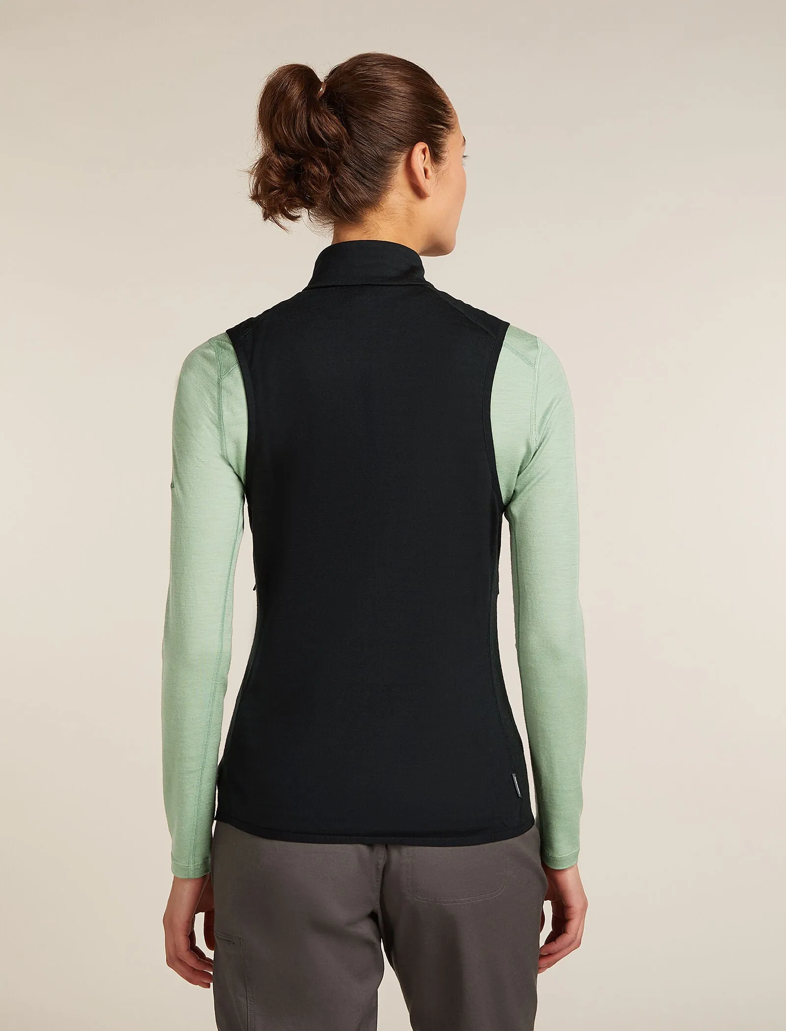 Women's Merino Blend 300 RealFleece™ Descender Vest sold by Icebreaker product image thumbnail 2