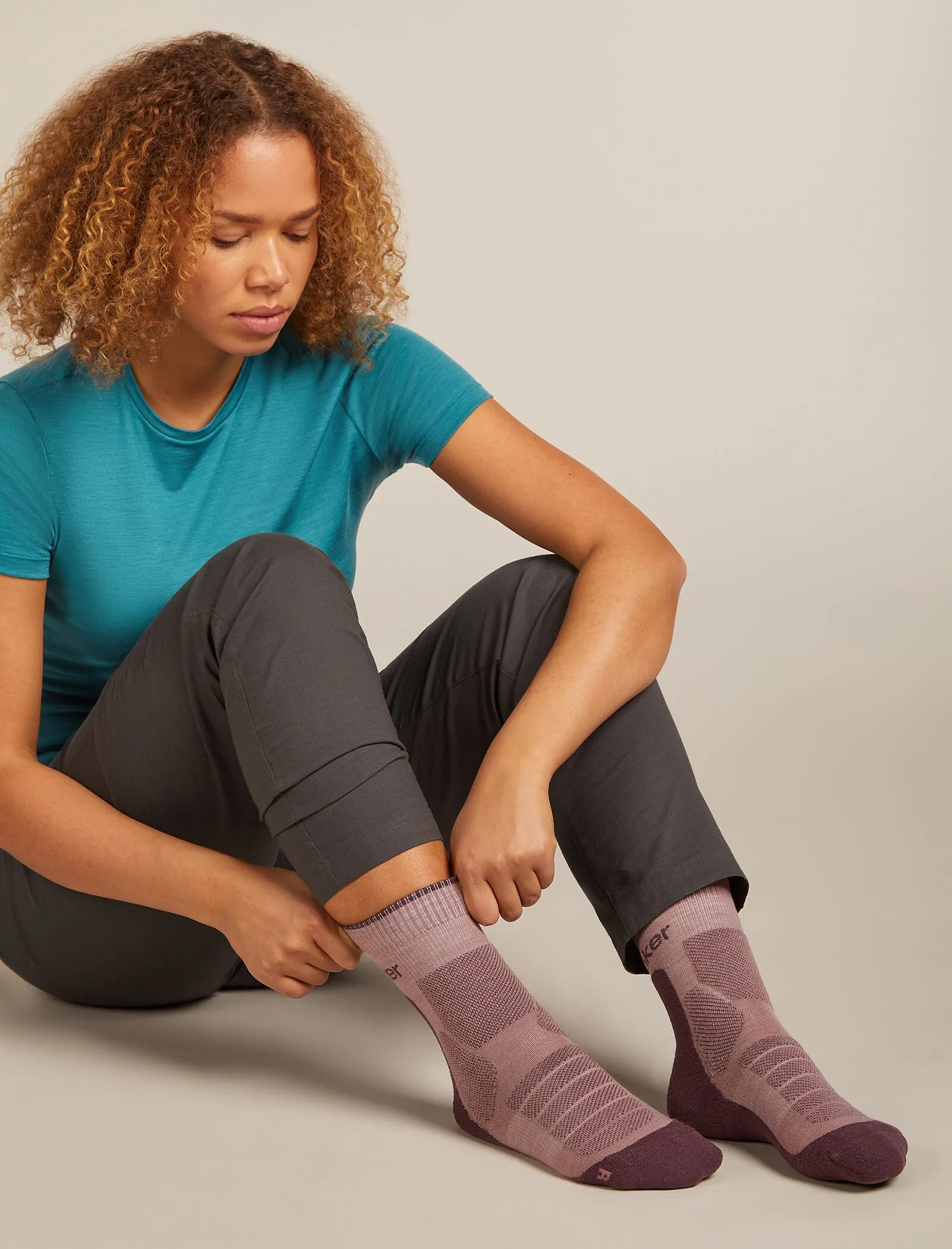 Women's Merino Hike+ Heavy Crew Socks sold by Icebreaker product image thumbnail 2