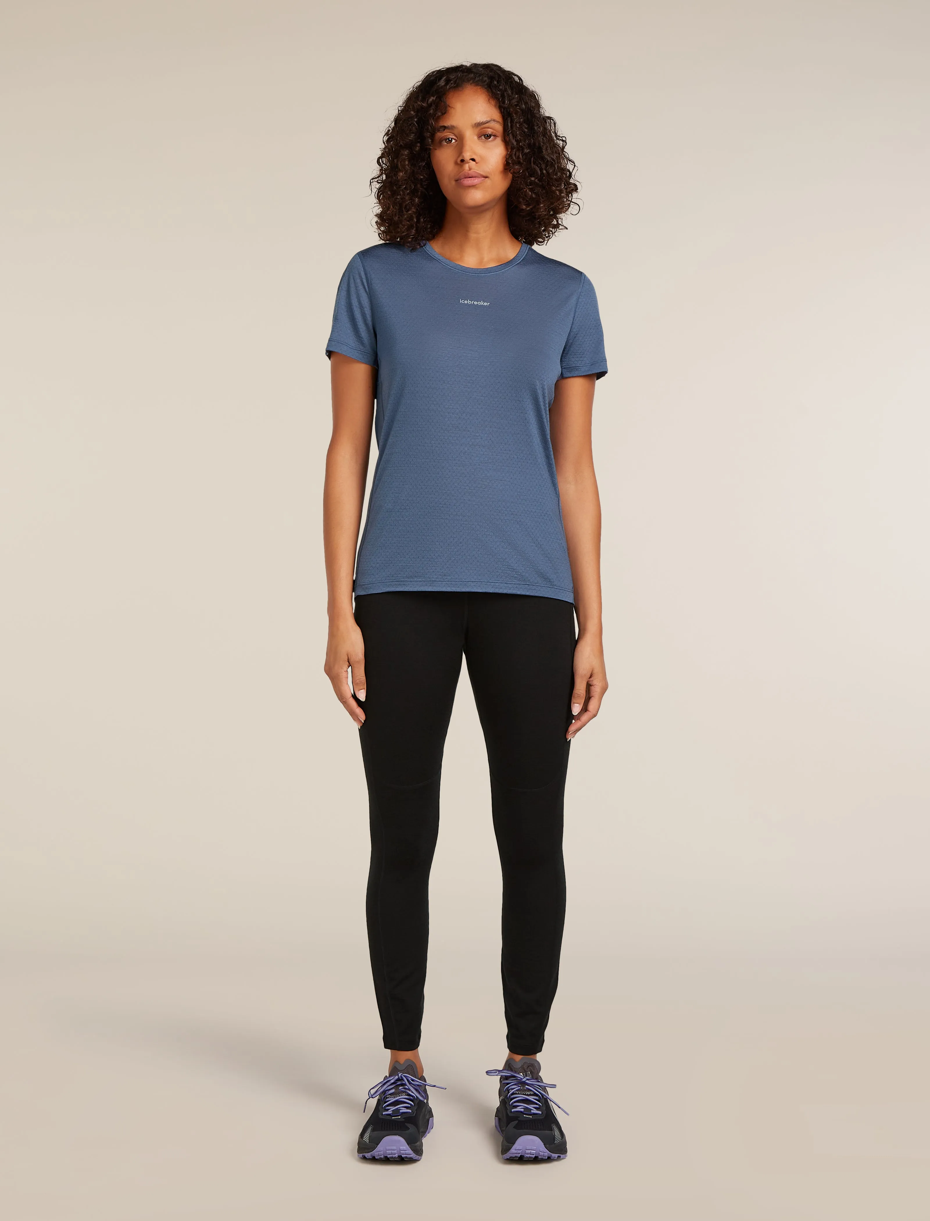Women's Merino Blend 125 Cool-Lite™ Speed Short Sleeve T-Shirt sold by Icebreaker product image thumbnail 3
