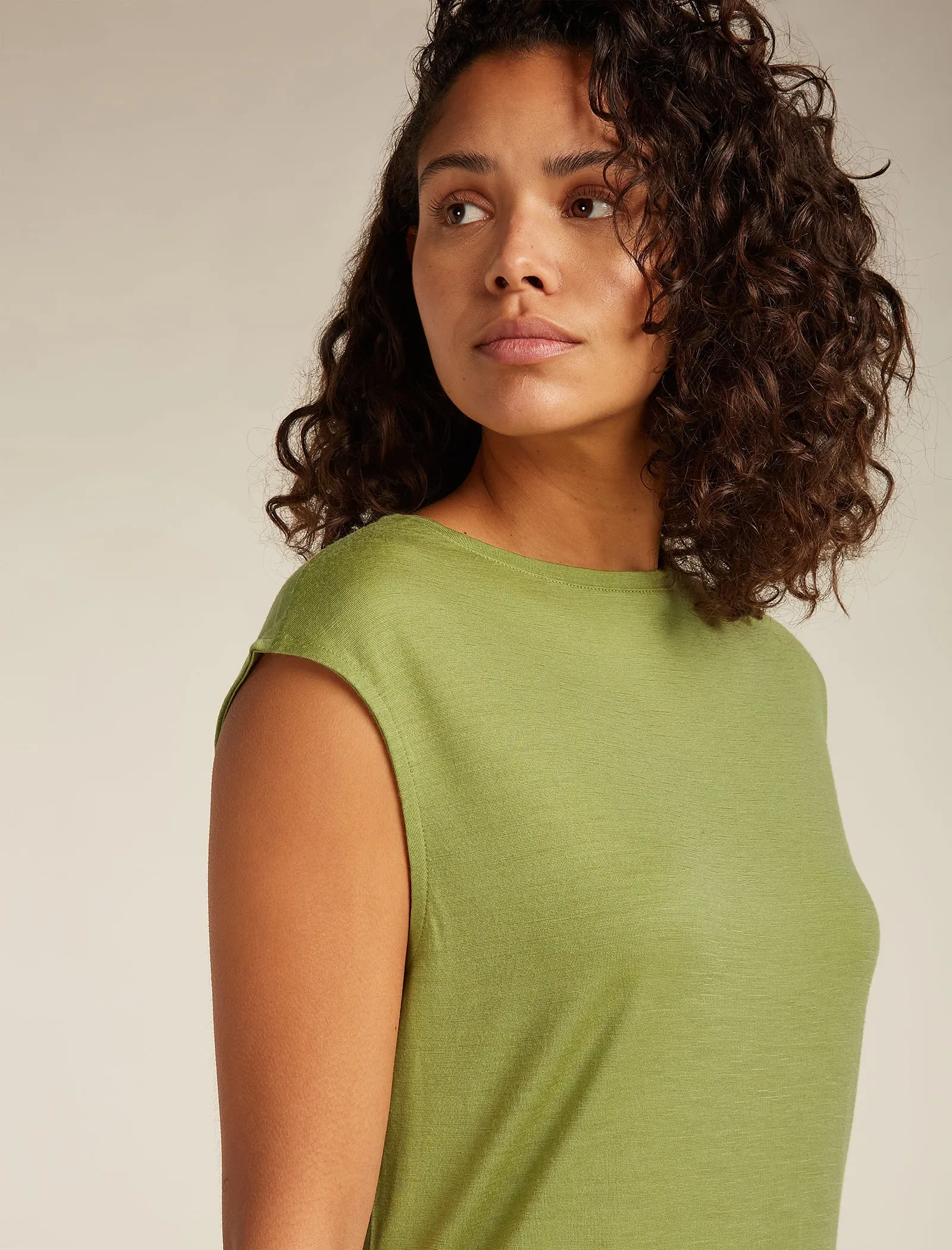 Women's Merino Granary Sleeveless Dress sold by Icebreaker product image thumbnail 5