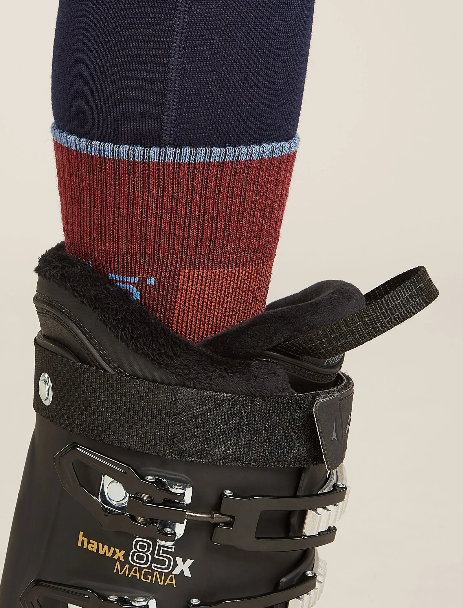 Women's Merino Ski+ Light Over The Calf Socks sold by Icebreaker