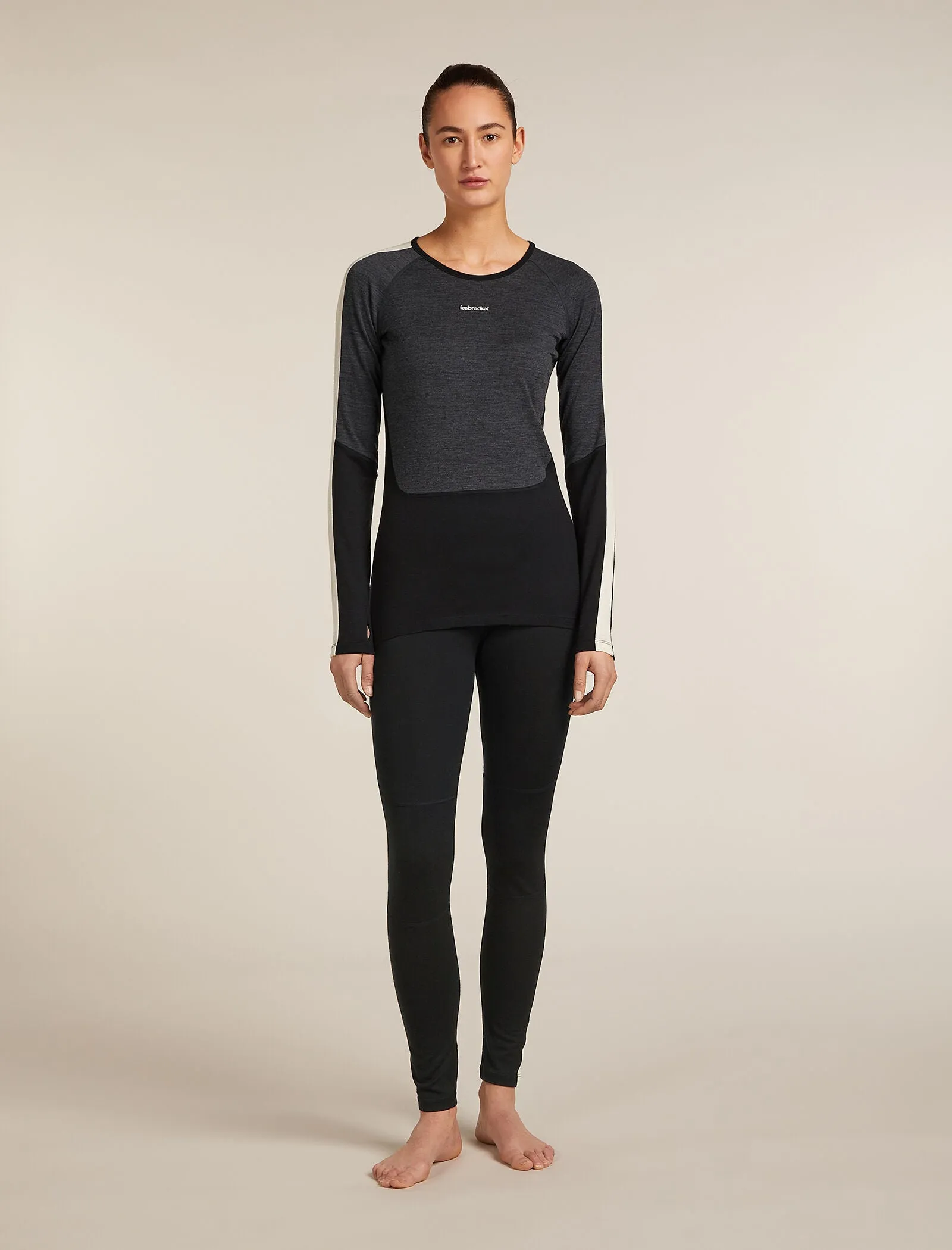 Women's Merino 200 Oasis+ Long Sleeve Crewe Thermal Top sold by Icebreaker product image thumbnail 3