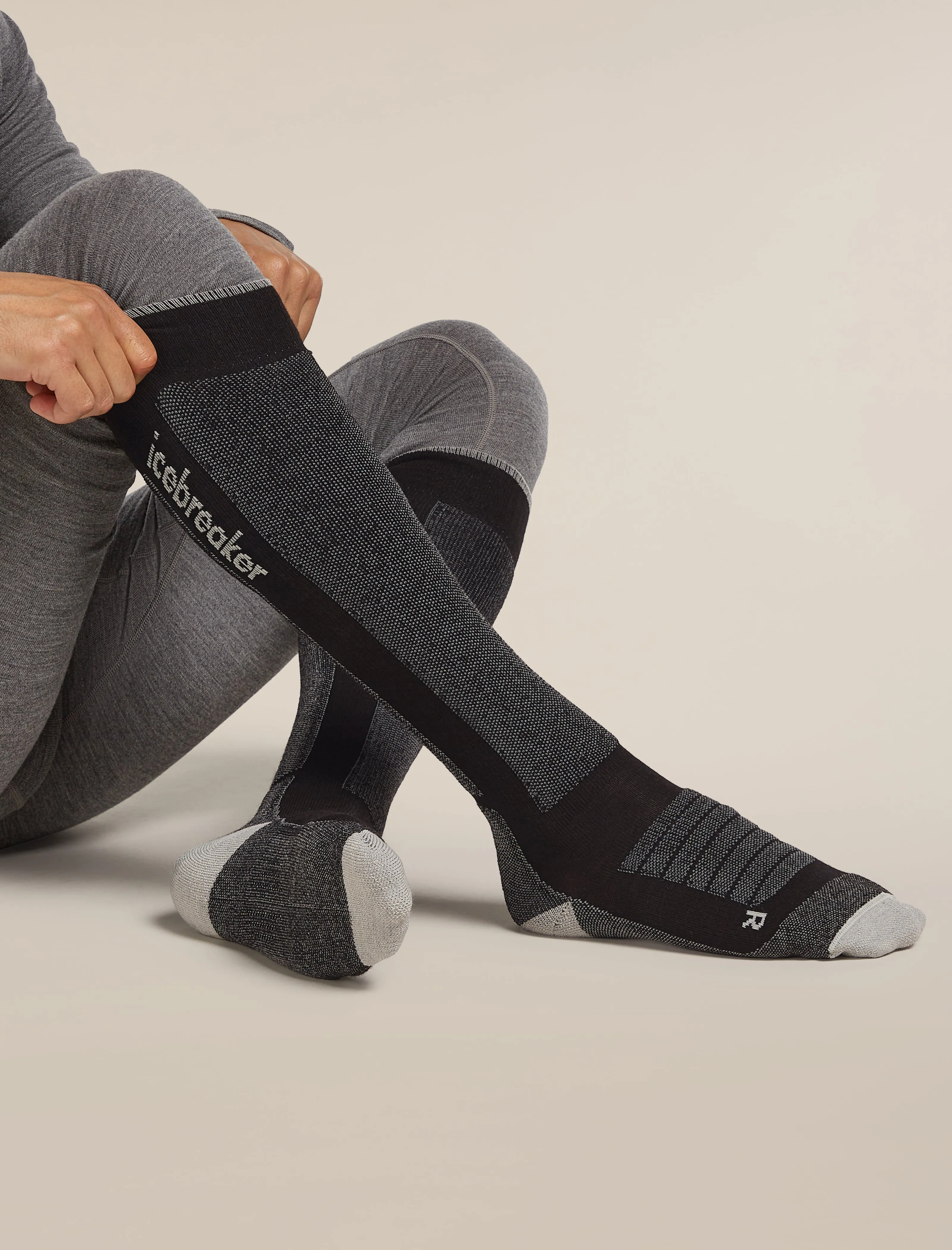 Men's Merino Ski+ Medium Over The Calf Socks sold by Icebreaker product image thumbnail 2